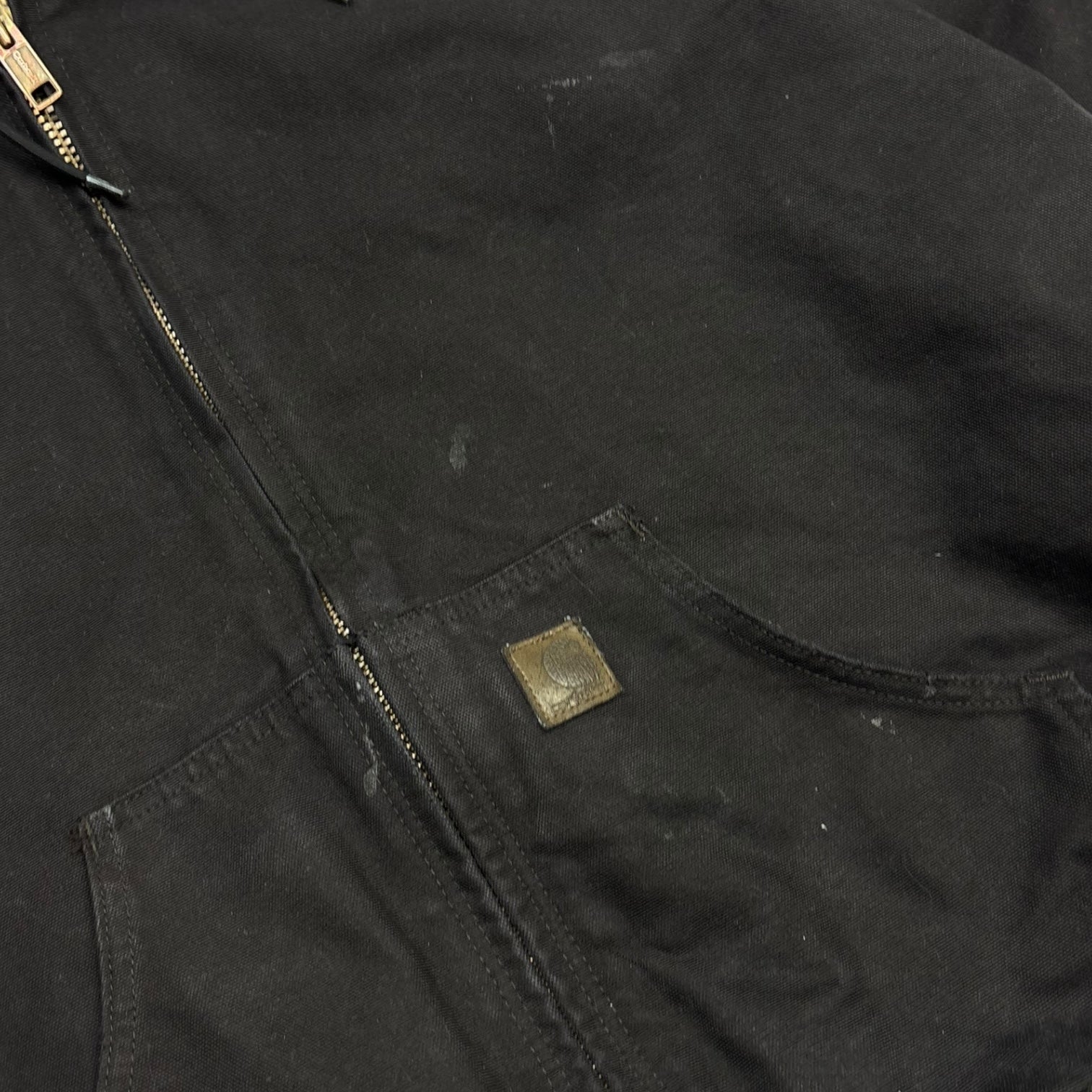 Vintage Carhartt Quilted Active Jacket Dark Purple