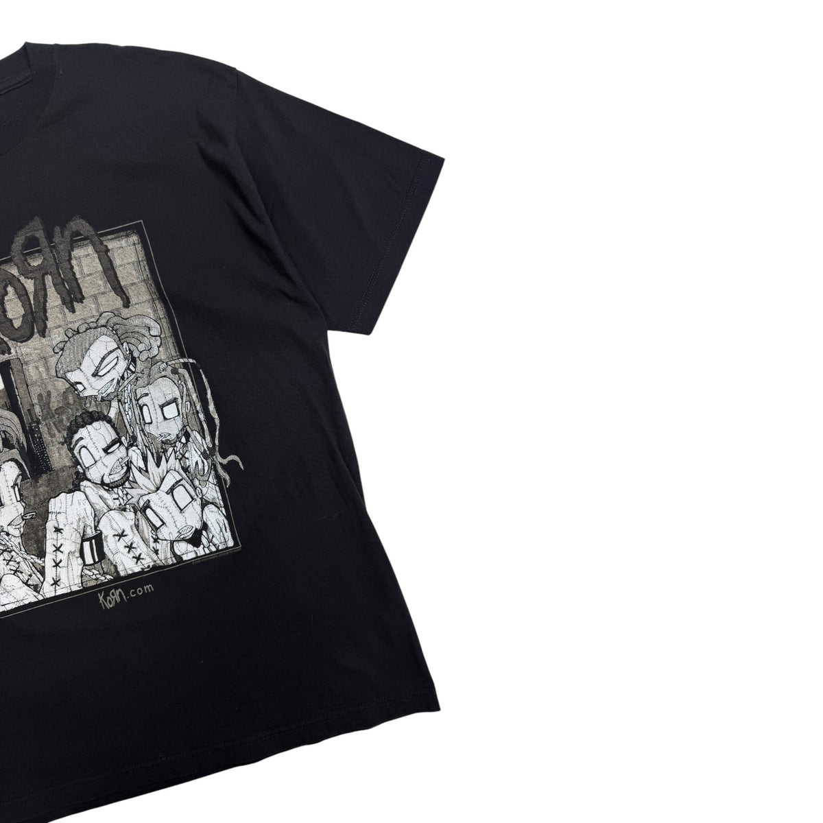 Vintage 2000 Korn Sick & Twisted Tour T-Shirt Black