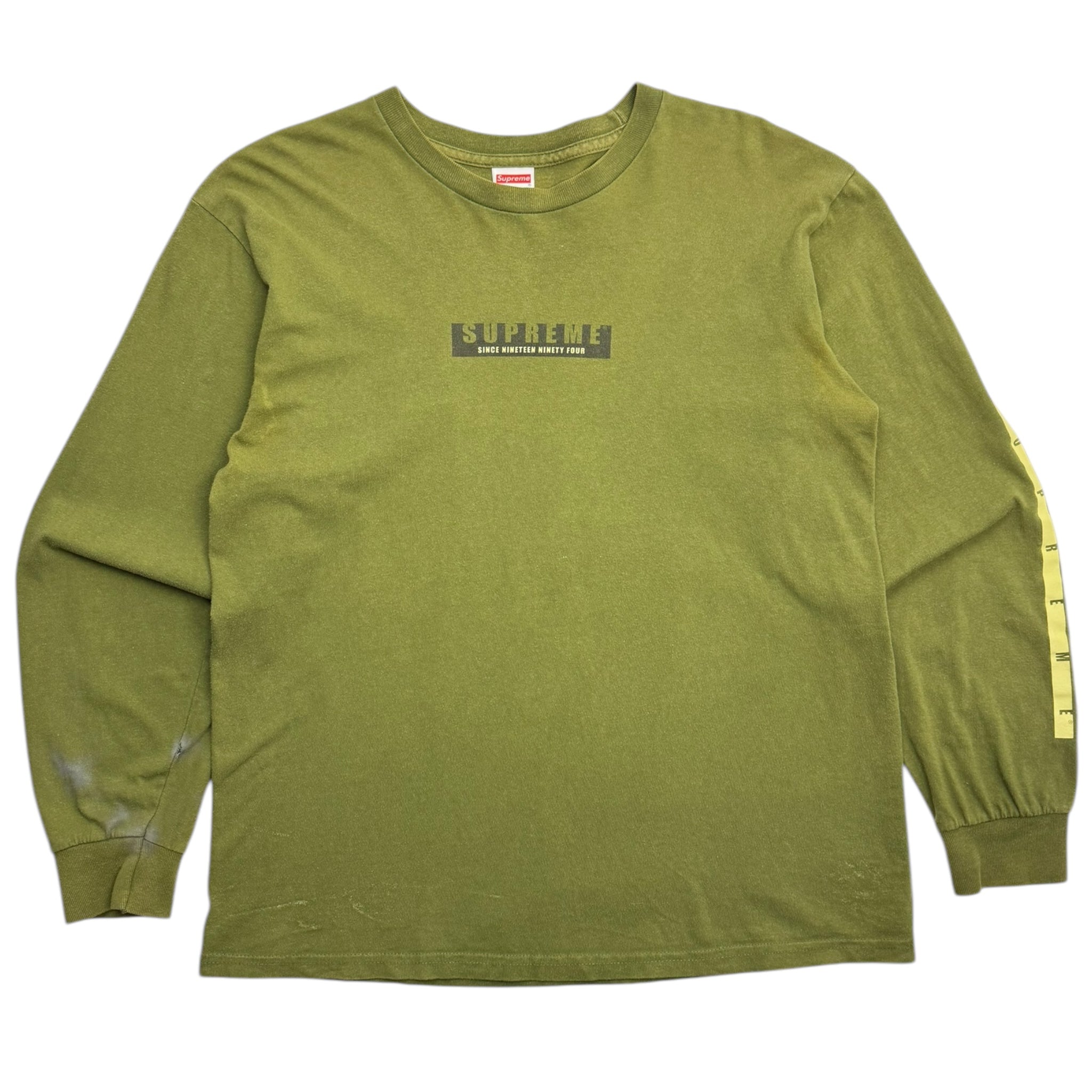 Supreme 1994 LS Tee Olive