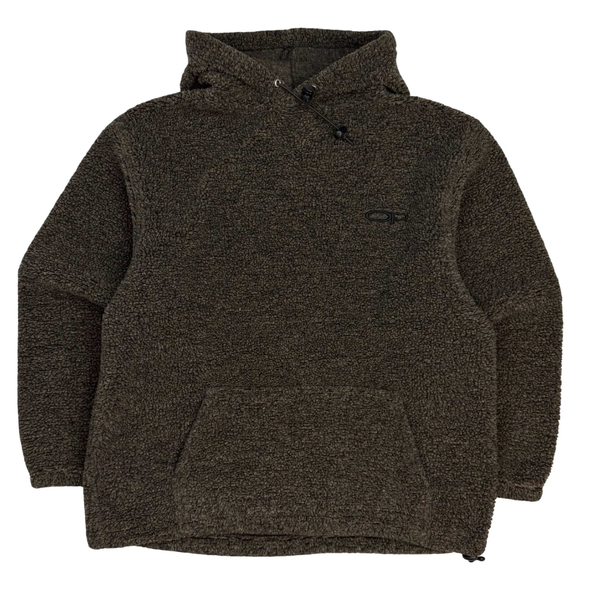 Vintage Ocean Pacific Fleece Hoodie Brown