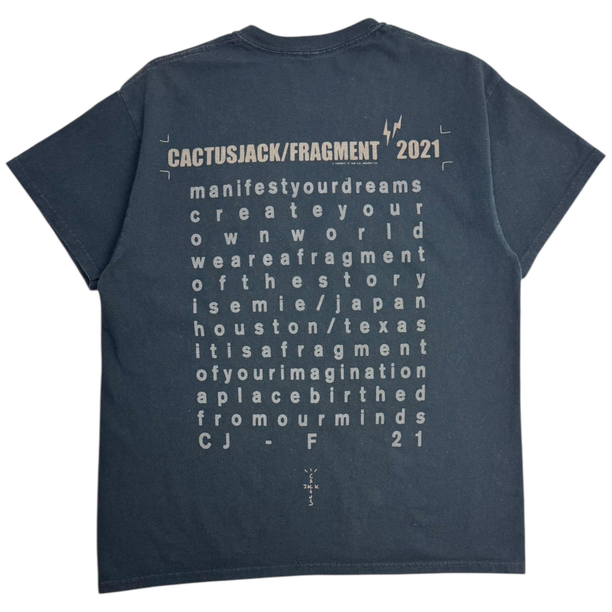 Travis Scott Cactus Jack For Fragment Create T-Shirt