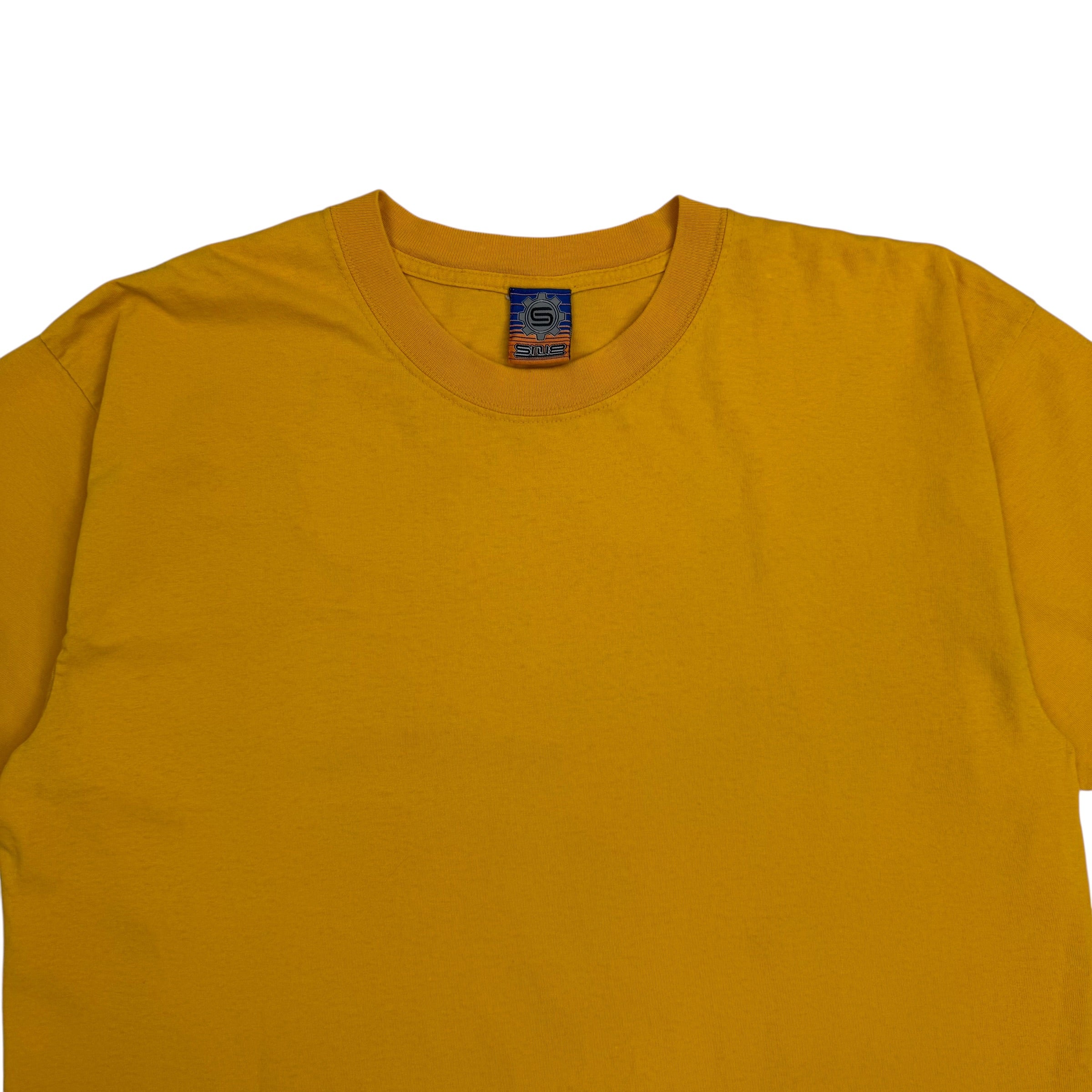 Vintage Snug Athle Techs Tee Yellow