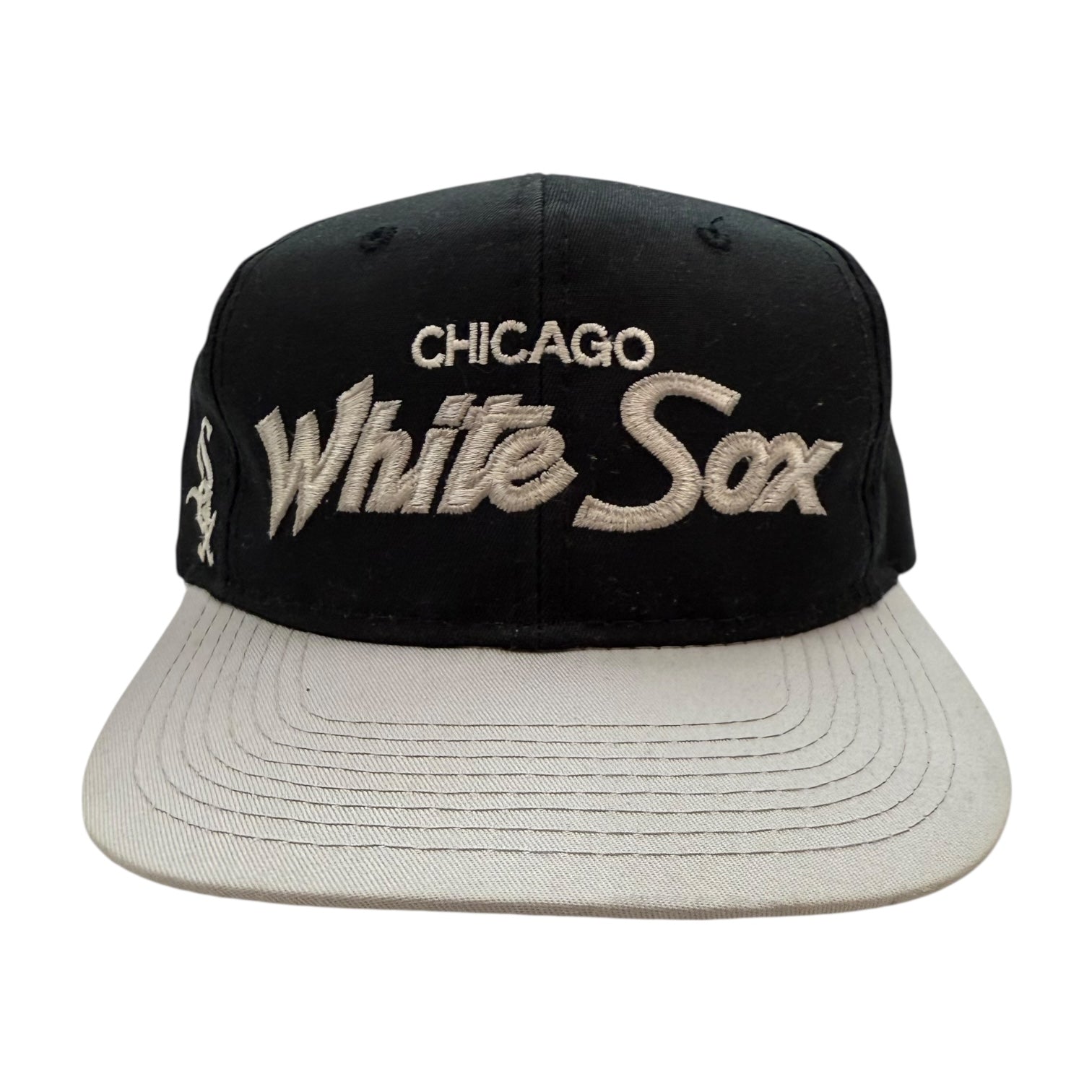 Vintage Sport Specialties Chicago White Sox SnapBack Hat Black