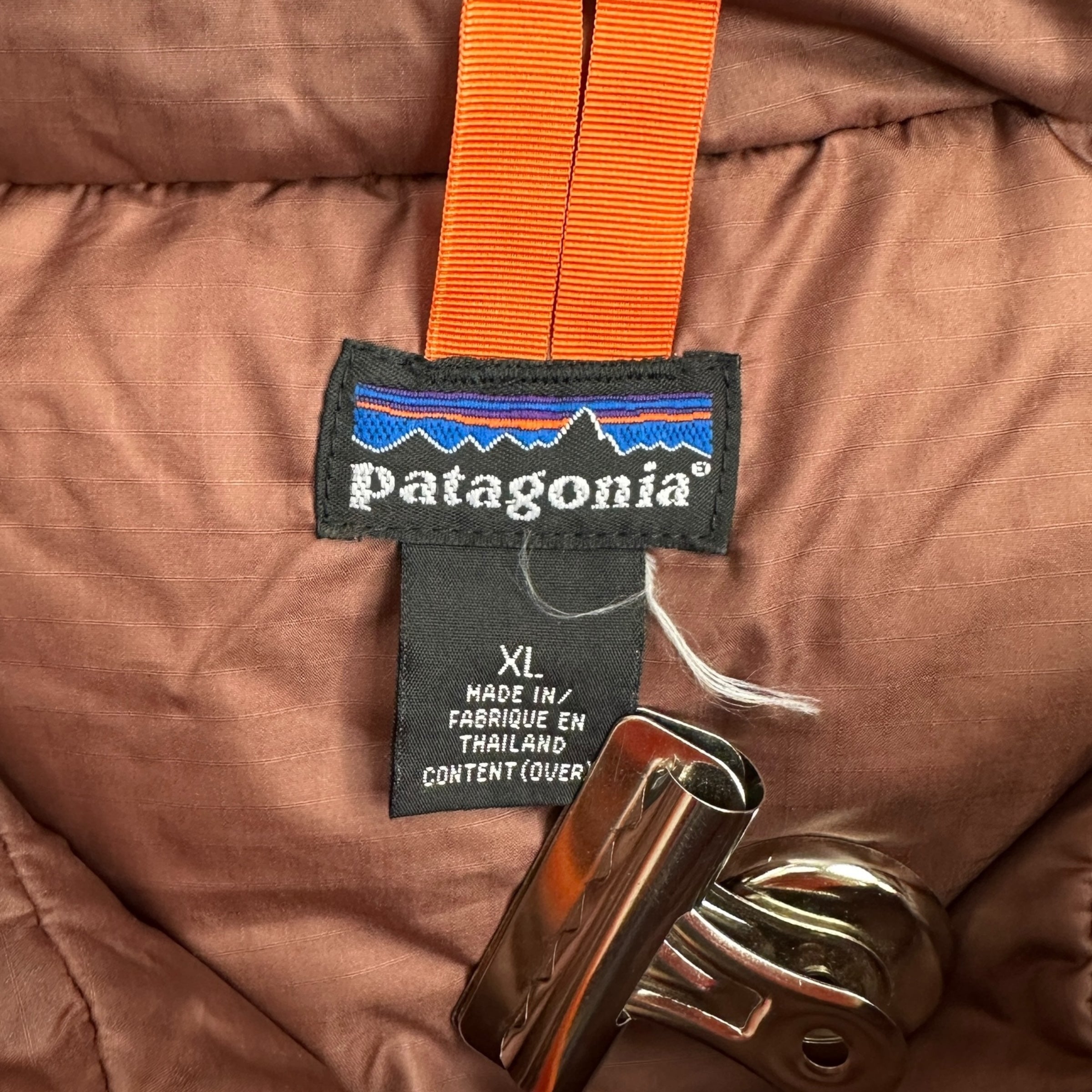 2002 Patagonia Puff Ball Puffer Jacket Hot Lava