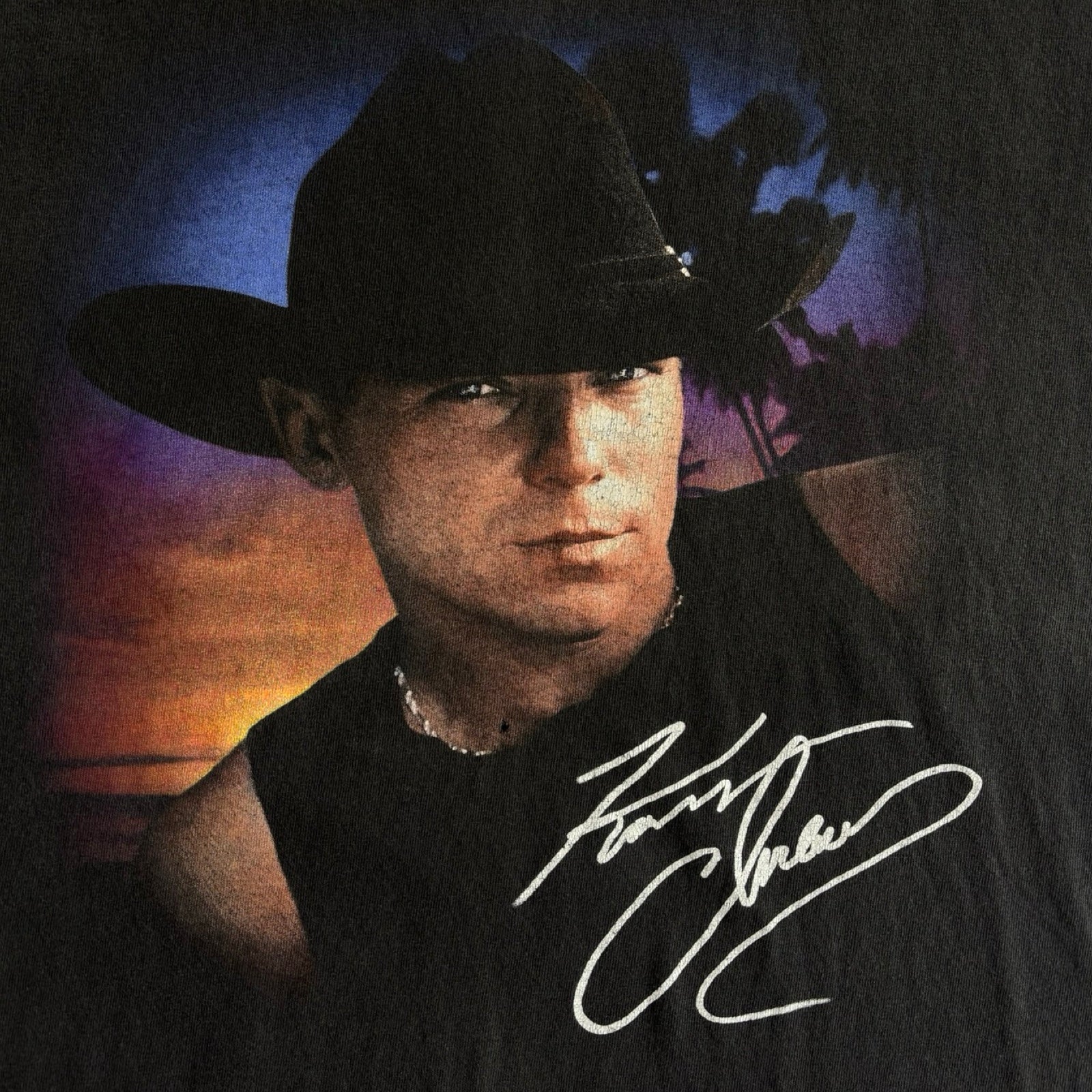 2003 Kenny Chesney Margaritas & Senoritas Tour T-Shirt Blacka