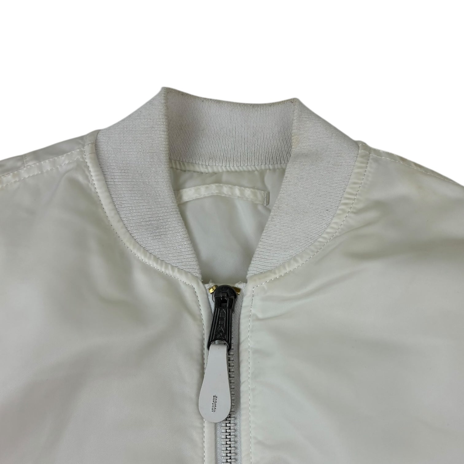 Alpha Industries Reversible Bomber Jacket White