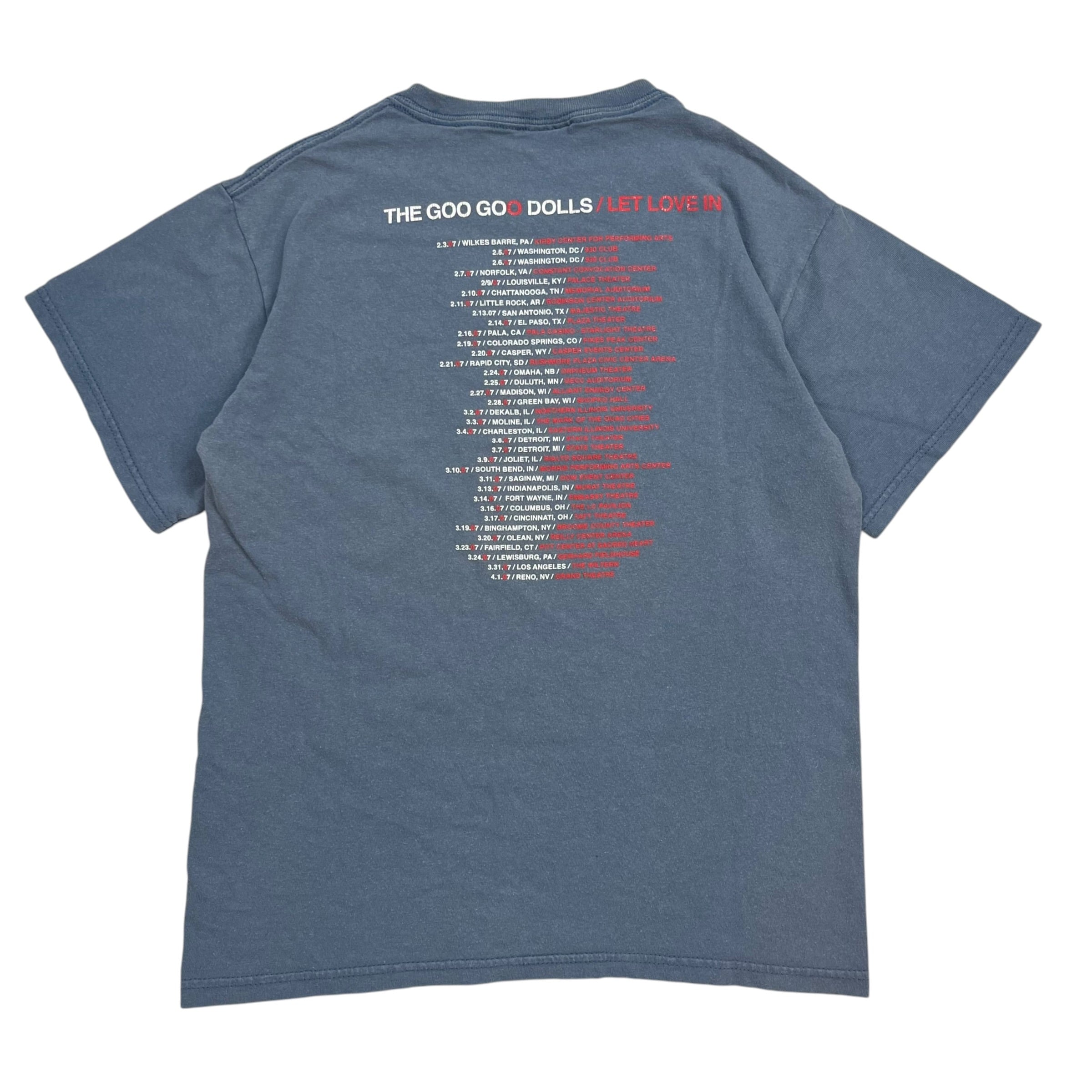 (W) 2007 The Goo Goo Dolls Let Love In T-Shirt