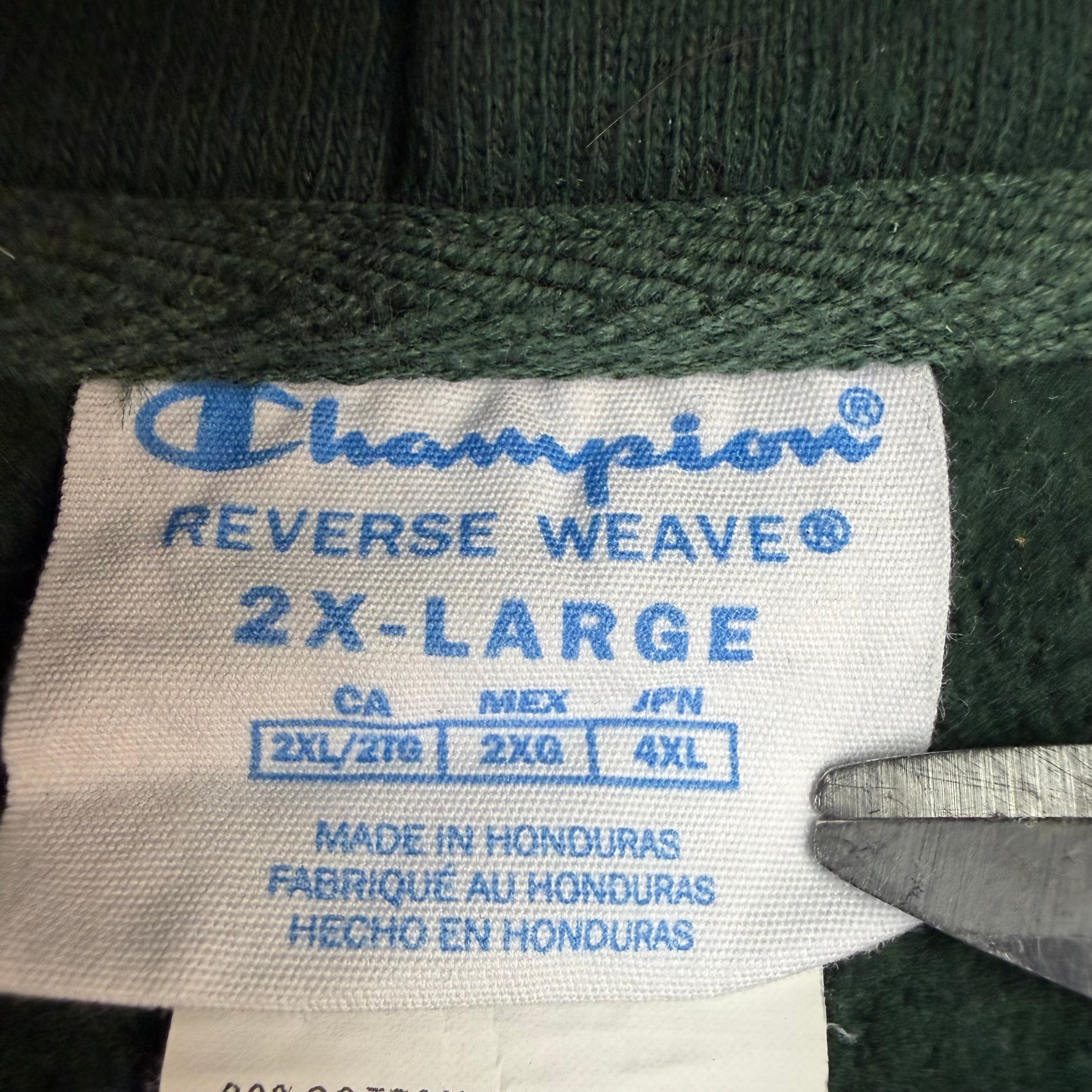 Legends League Champion Reverse Weave Hoodie Green