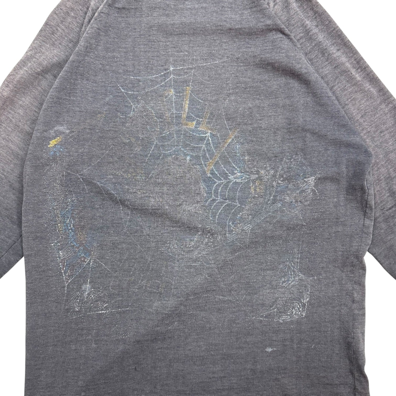 1980s Motley Crue Glam Theatre Of Pain Raglan Tee