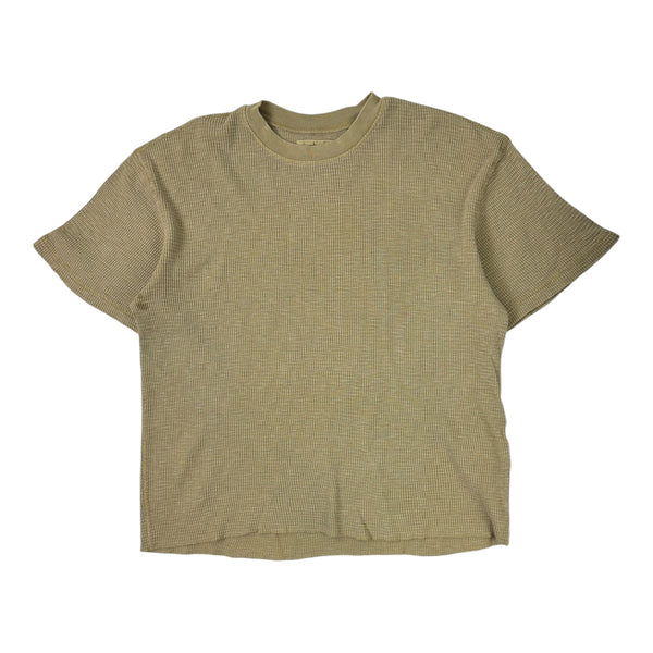 Stussy Pigment Dyed Thermal T-Shirt Tan