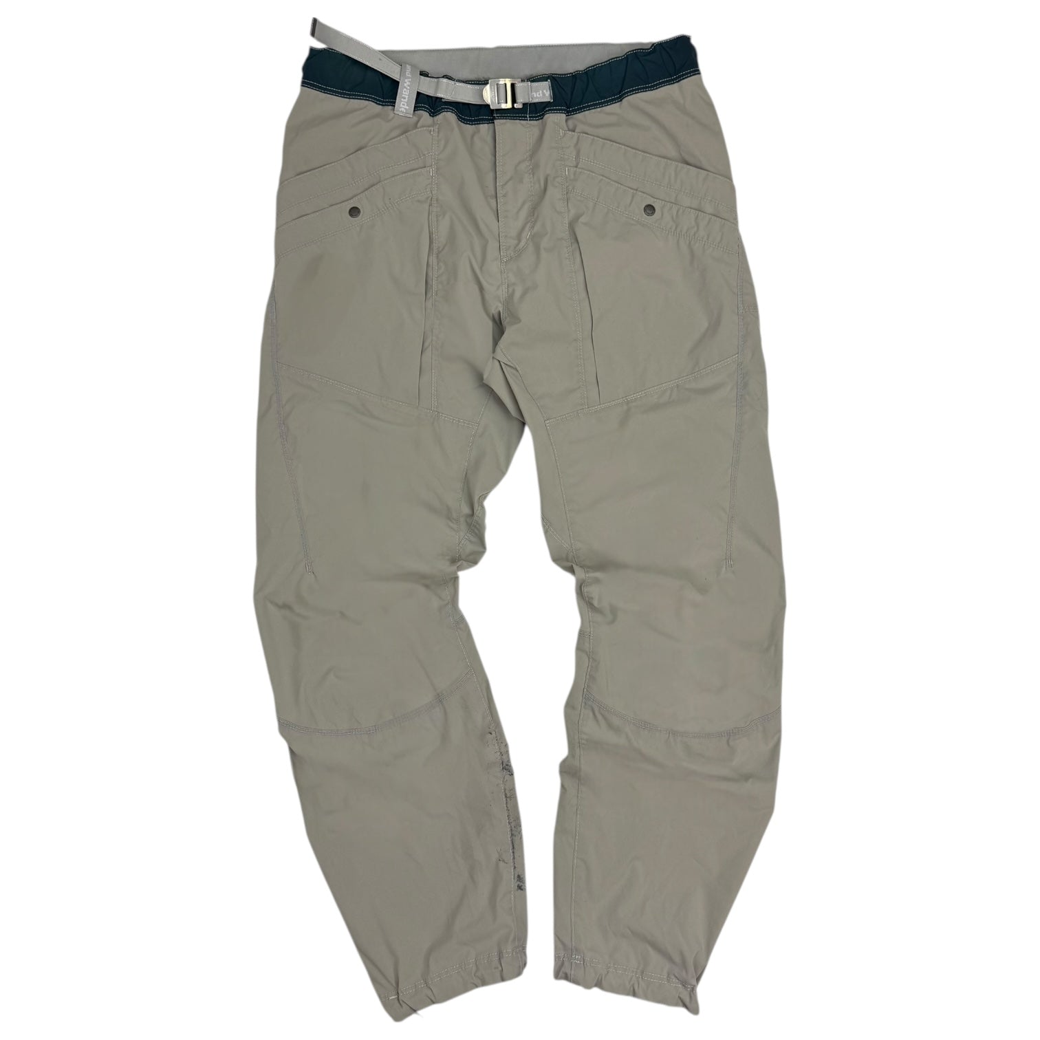 And Wander Belted Hiking Pants Khaki