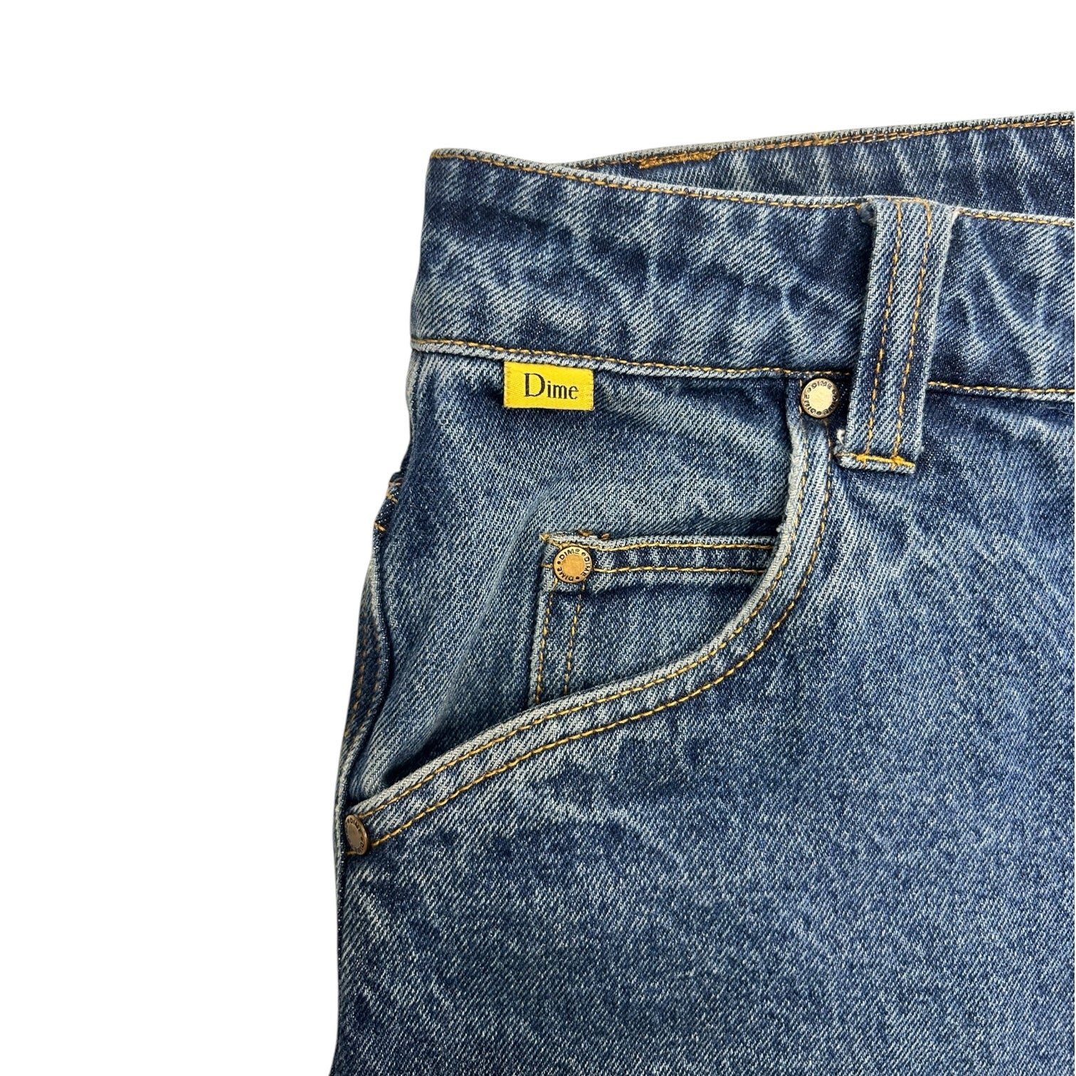 Dime MTL Baggy Blue Jeans