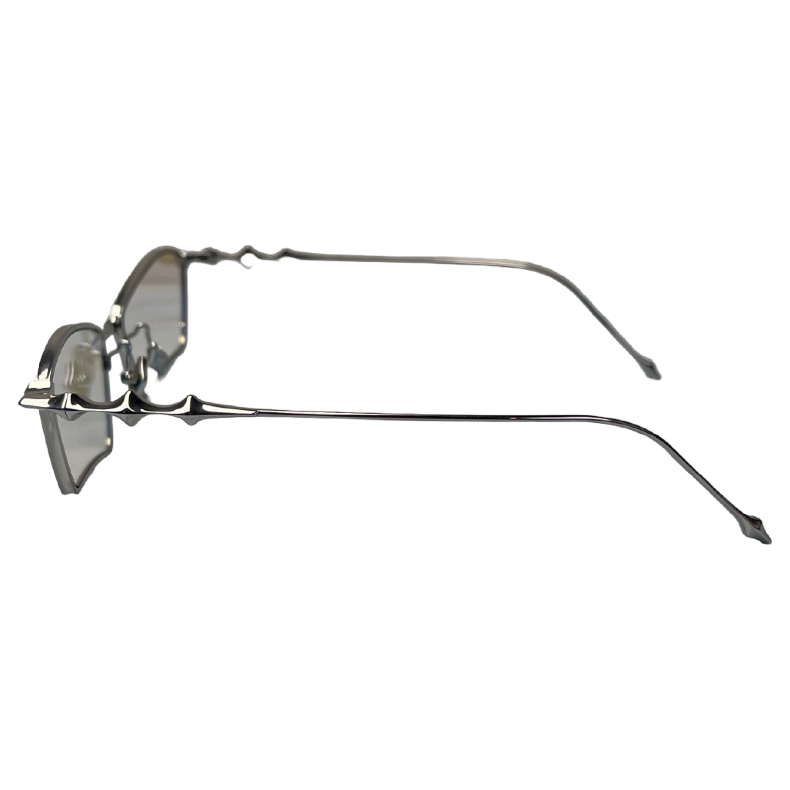 Gentle Monster RRR-02 Sunglasses Silver Clear