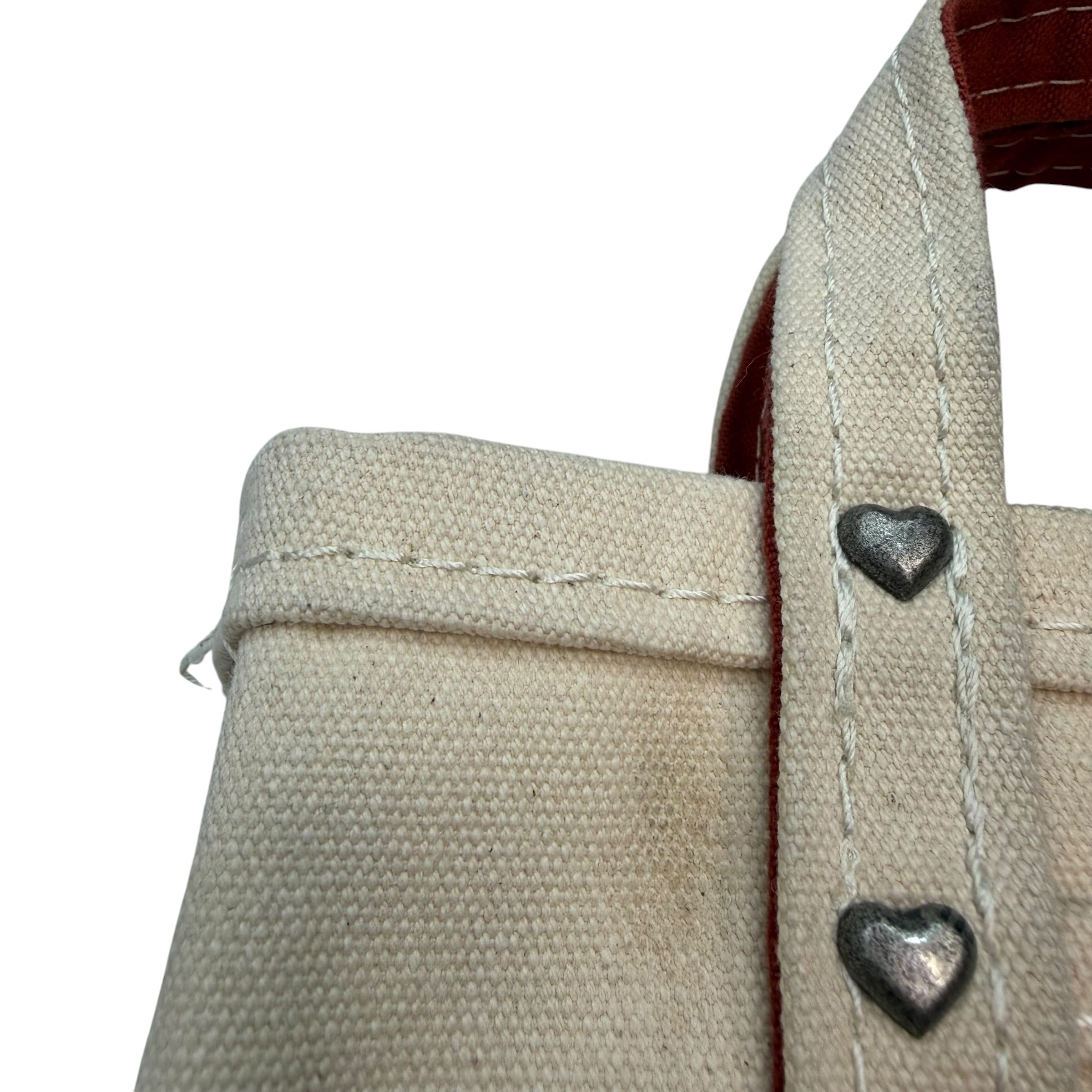 Human Made Heavy Canvas Mini Shoulder Bag Tote Beige