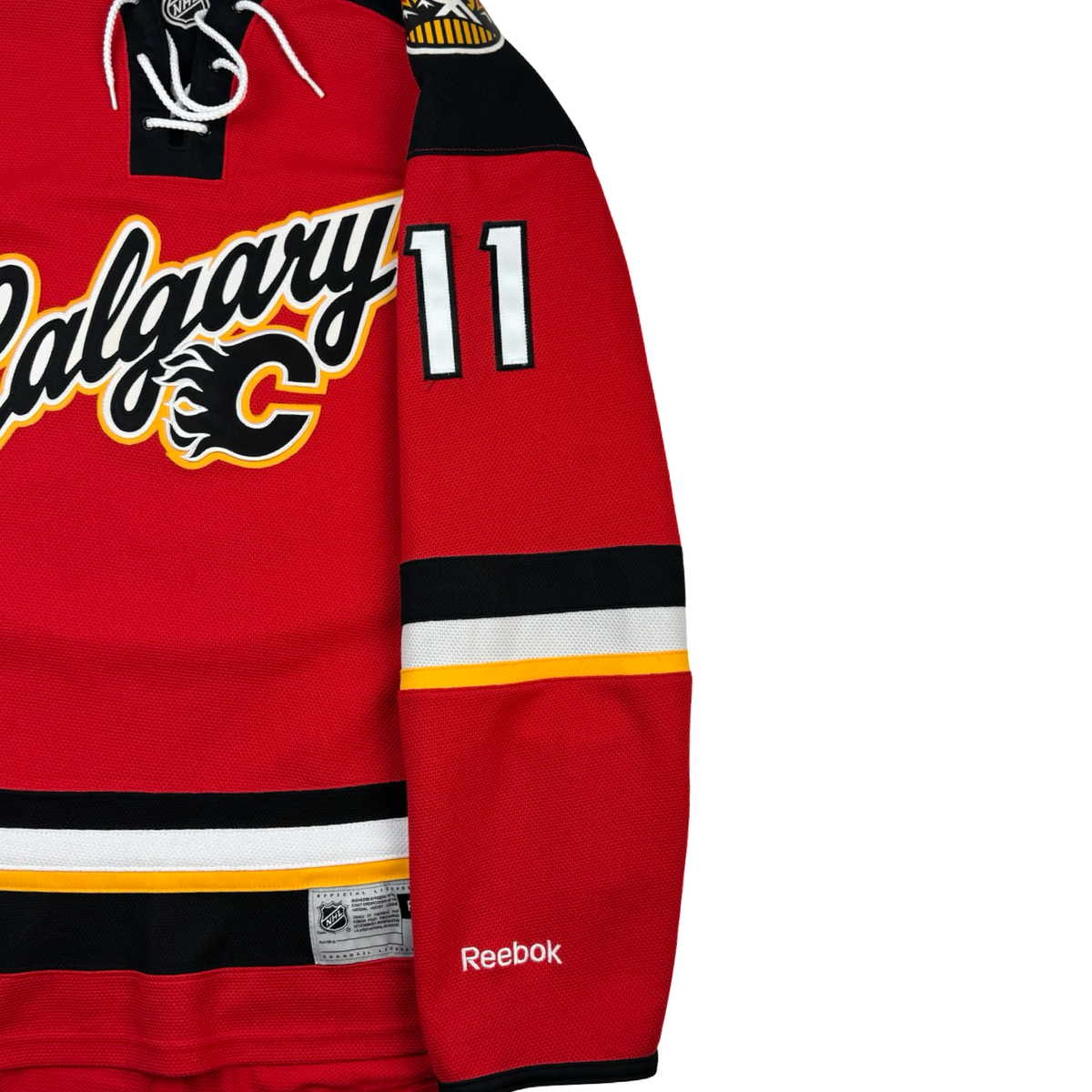 Vintage Calgary Flames #11 Mikael Backlund NHL Jersey