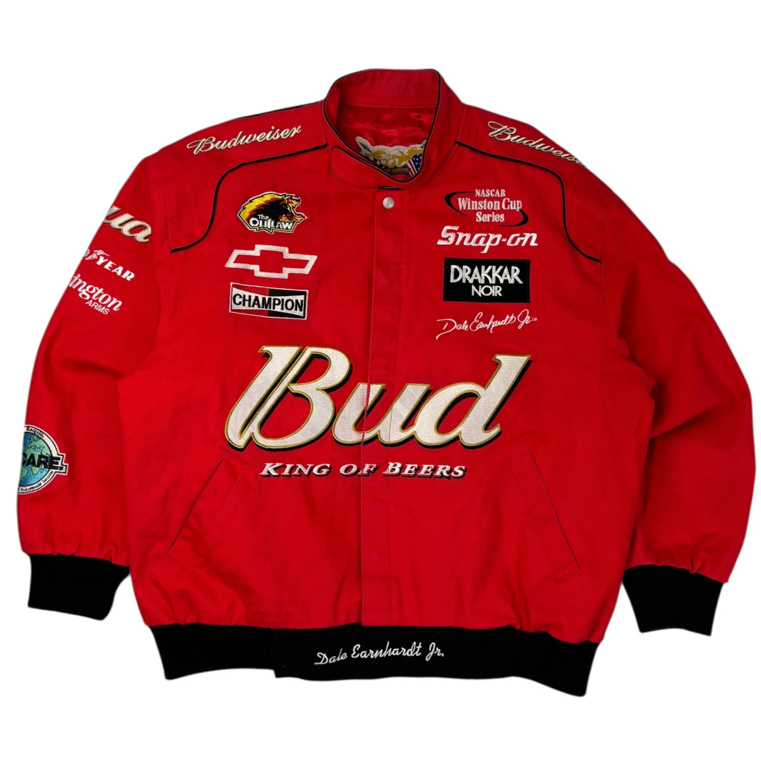 Vintage Dale Earnhardt Jr. Budweiser Nascar Jacket
