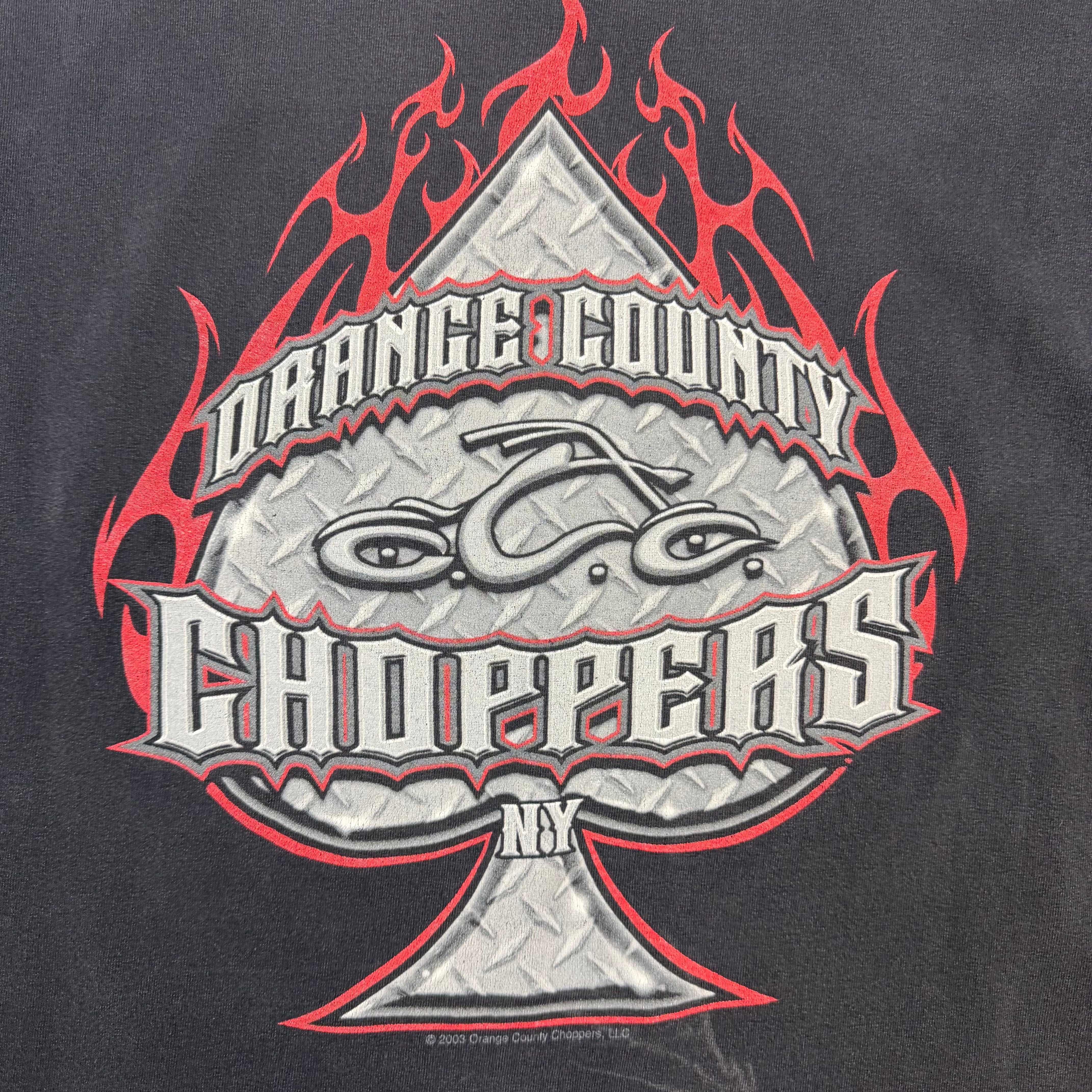 Vintage Orange County Choppers Spade Tee Black