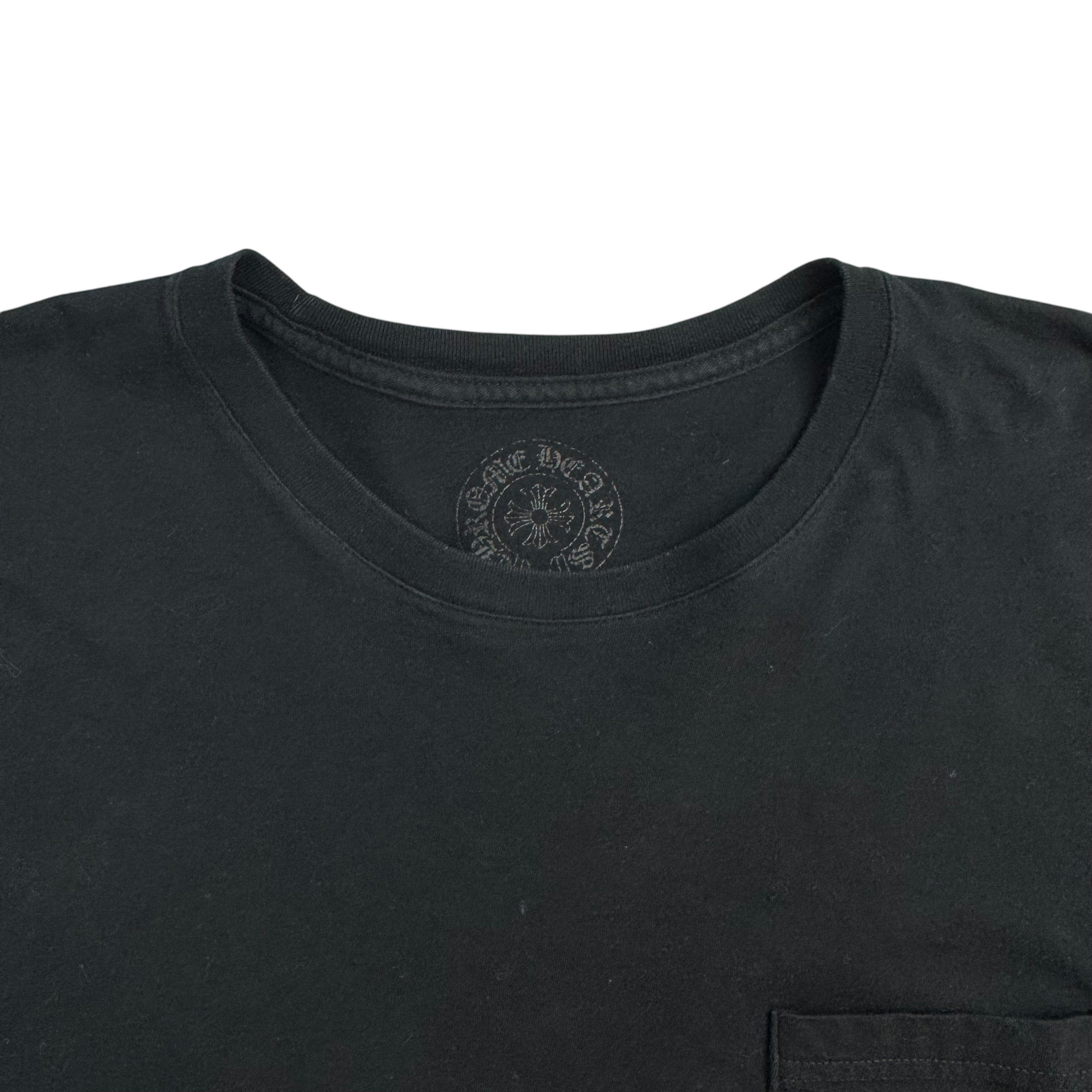 Chrome Hearts Horseshoe Cemetery L/S Tee Black/Red