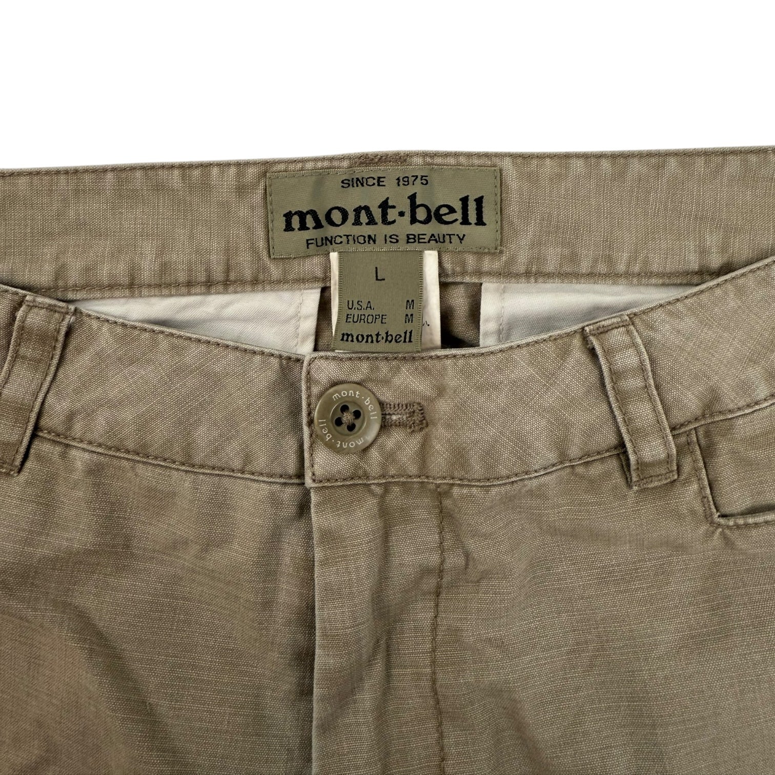 Vintage Mont-Bell Trousers Khaki