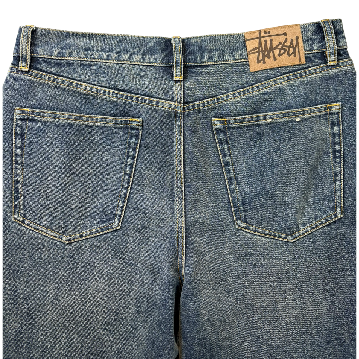 Stussy Big Ol Jeans Vintage Wash Indigo