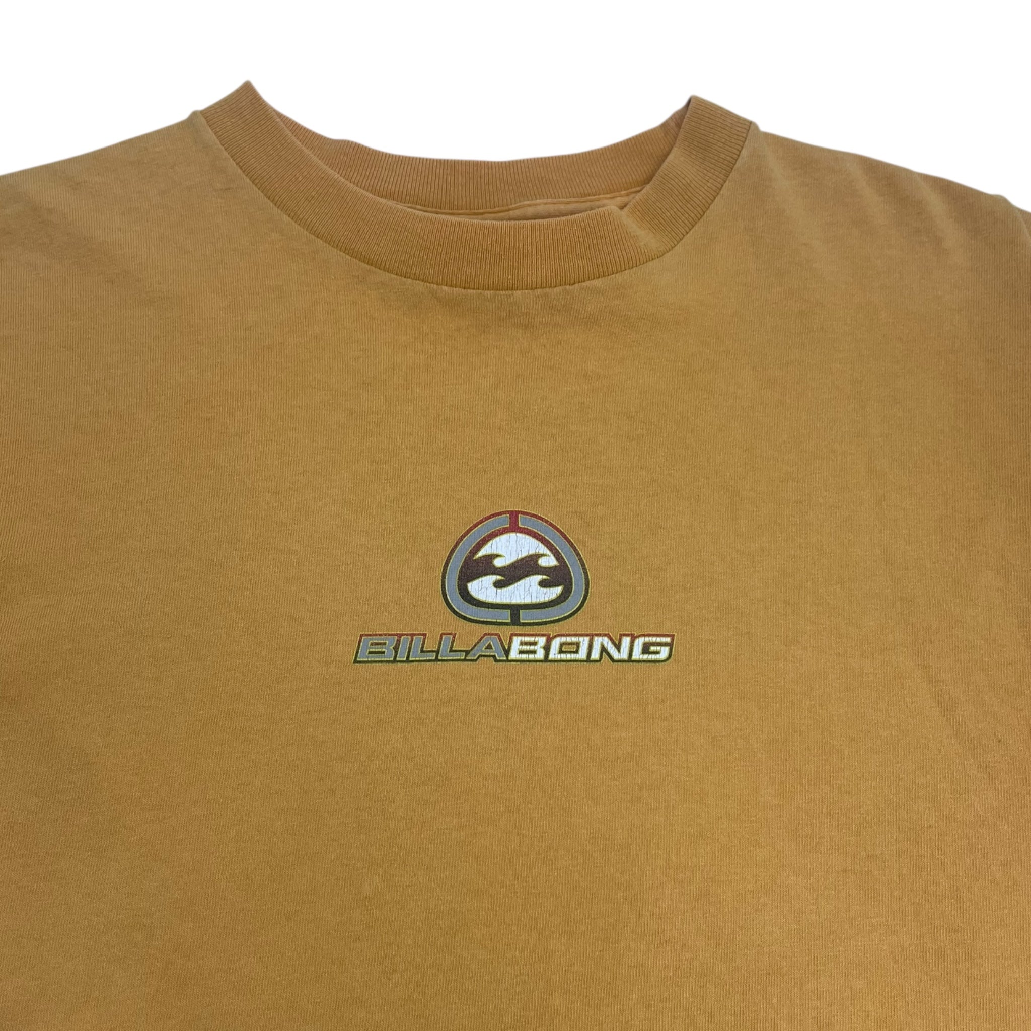 Vintage Billabong Surf Tee Mustard
