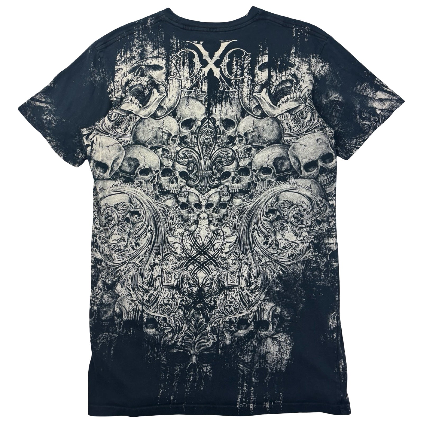 Vintage Y2K Xtreme Couture Offering Skull T-Shirt