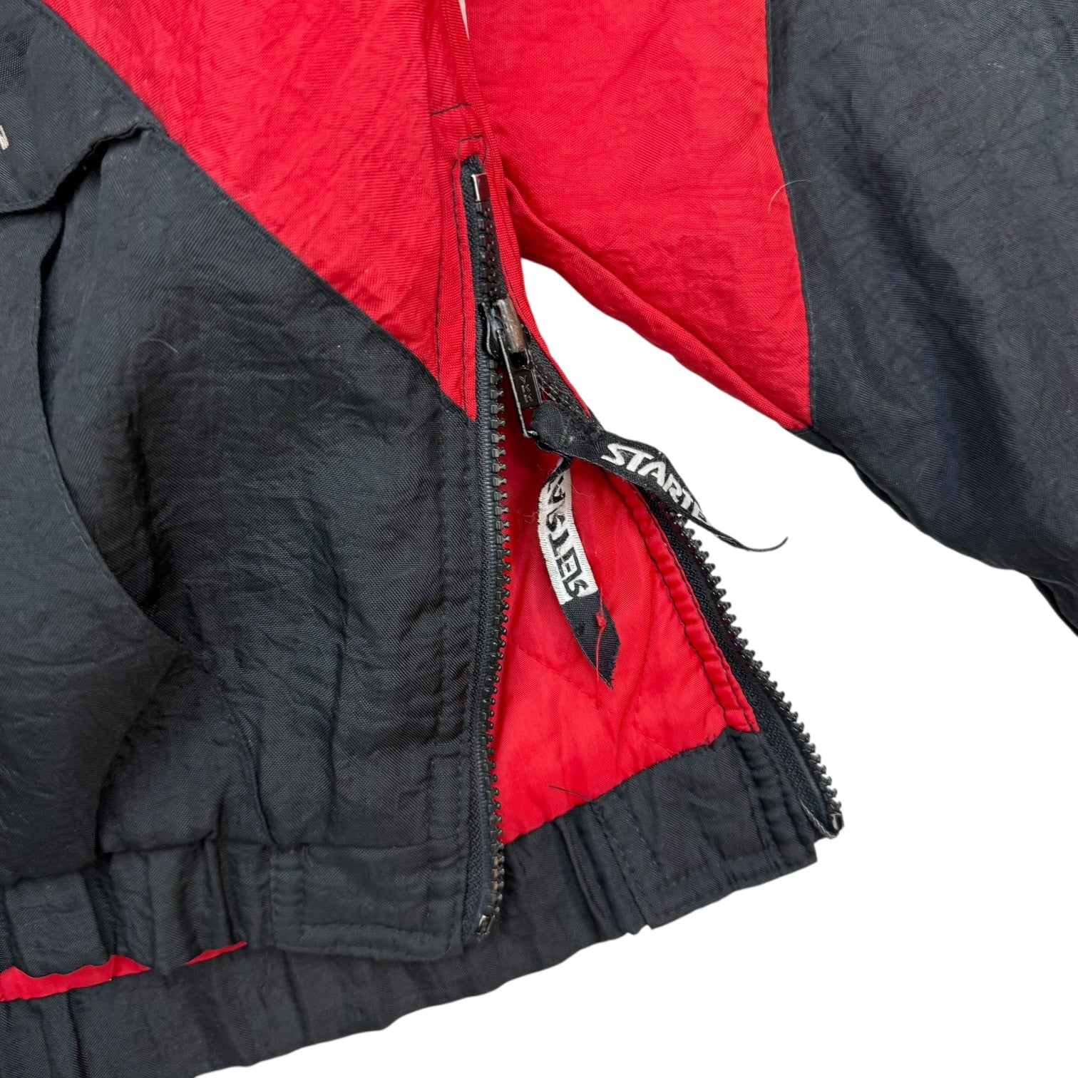 Vintage Youth Starter Atlanta Falcons Anorak Jacket Red