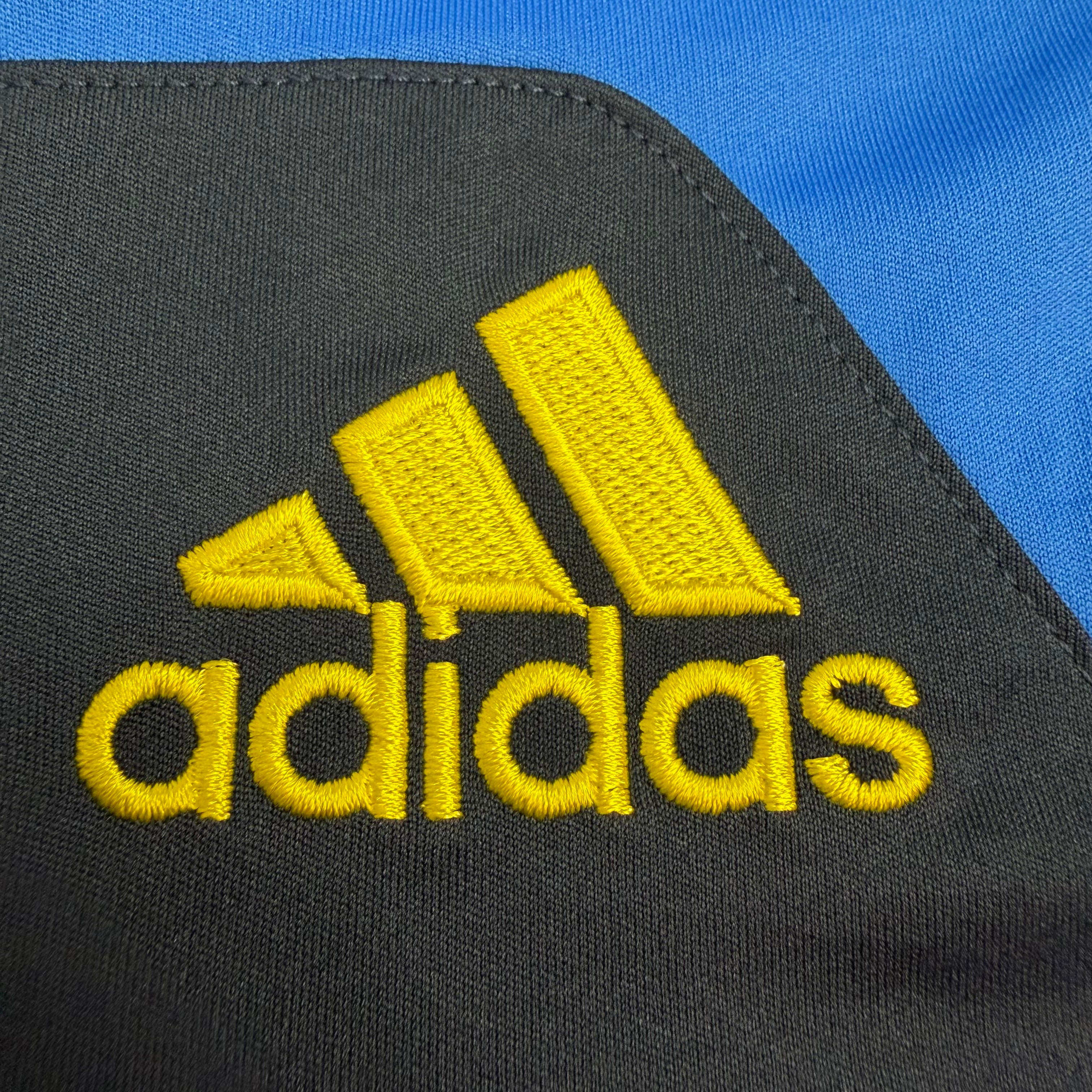 2013-14 Adidas Sweden Training Shirt Blue/Yellow