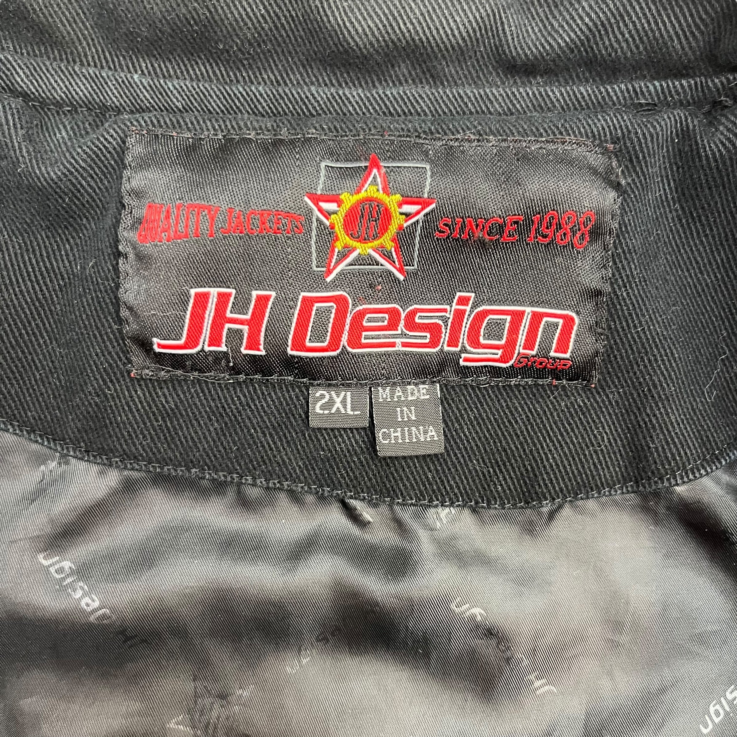 Vintage Tony Stewart NASCAR Racing Jacket Black/White