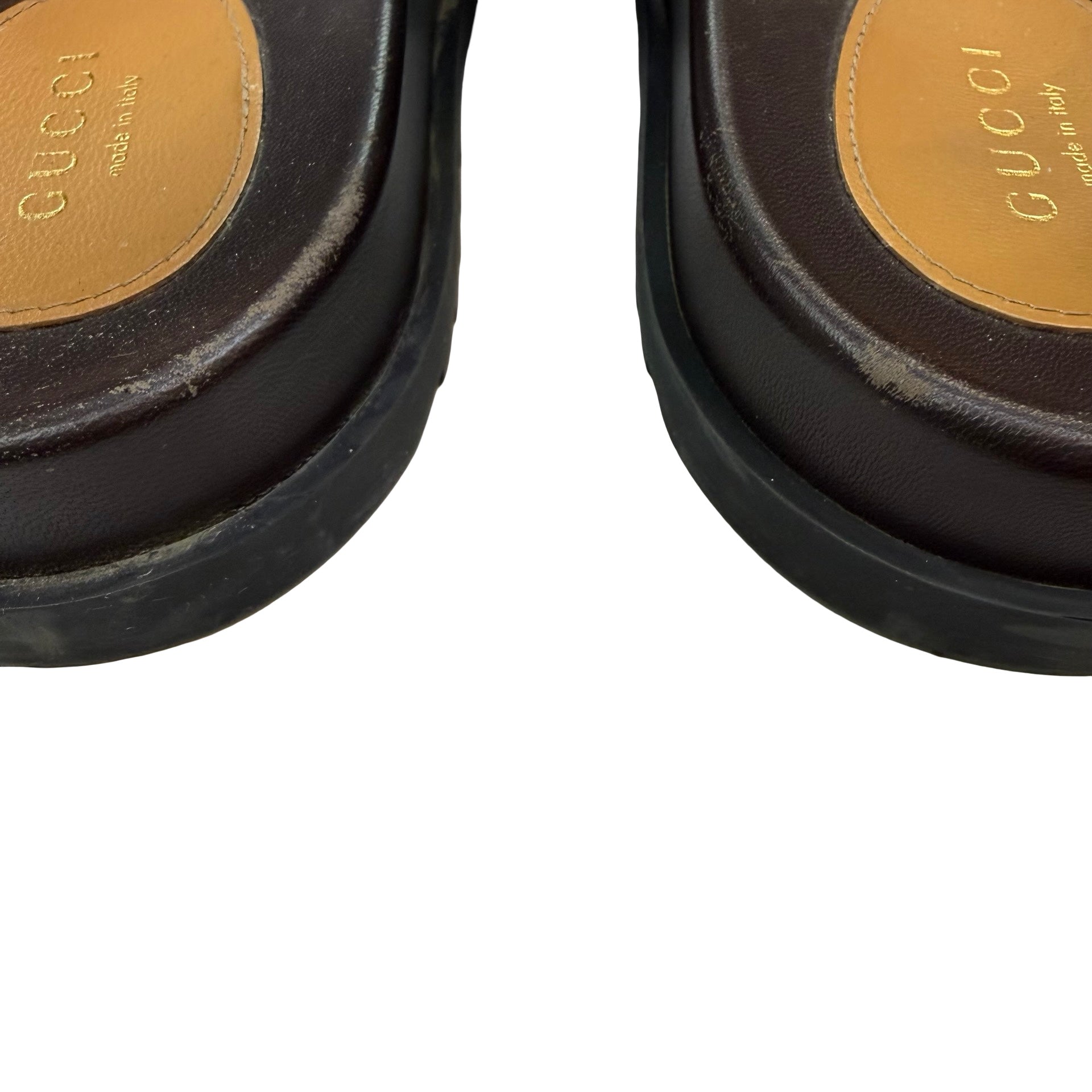 (W) Gucci Double G Sandal Beige (Used)