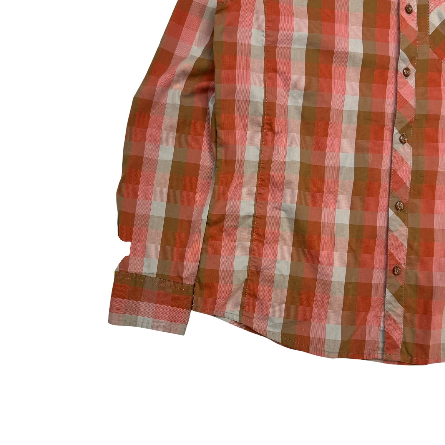 Arc’teryx Peakline Button Up Shirt Orange/Green