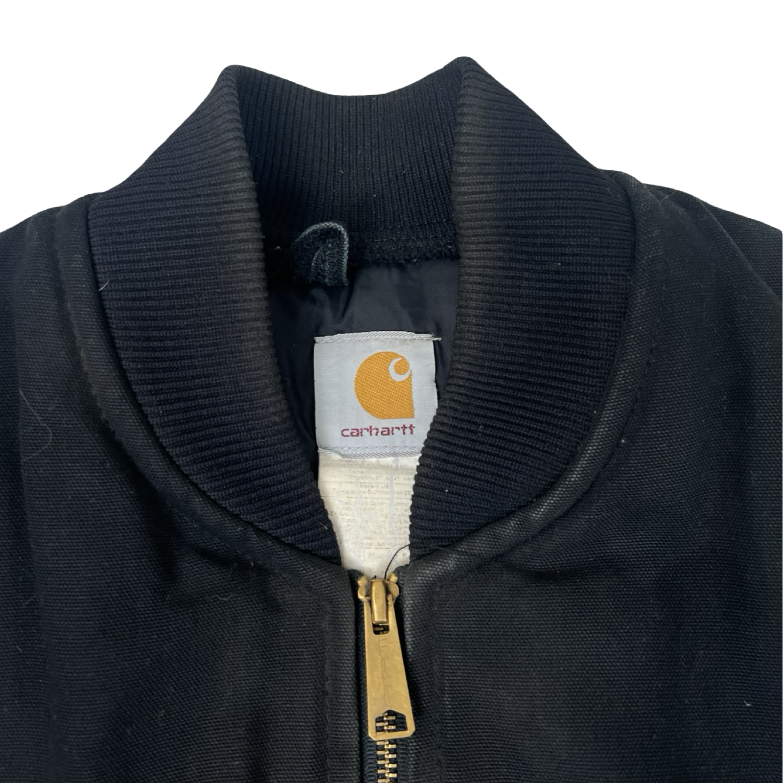 Carhartt Relaxed Fit Firm Duck Insulated Rib Collar Vest