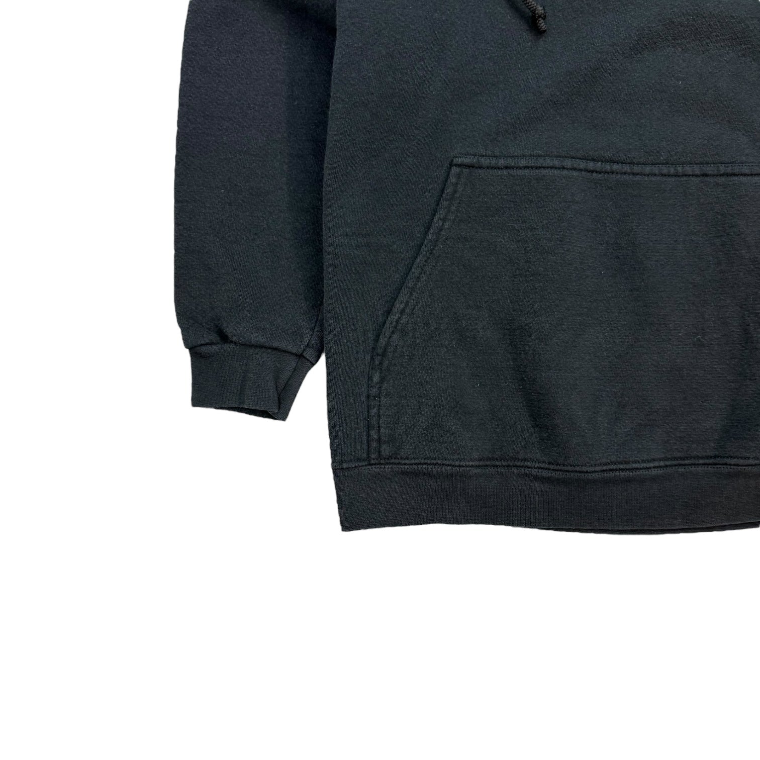 Vintage Orange County Chopping Flaming Chopper Hoodie Black