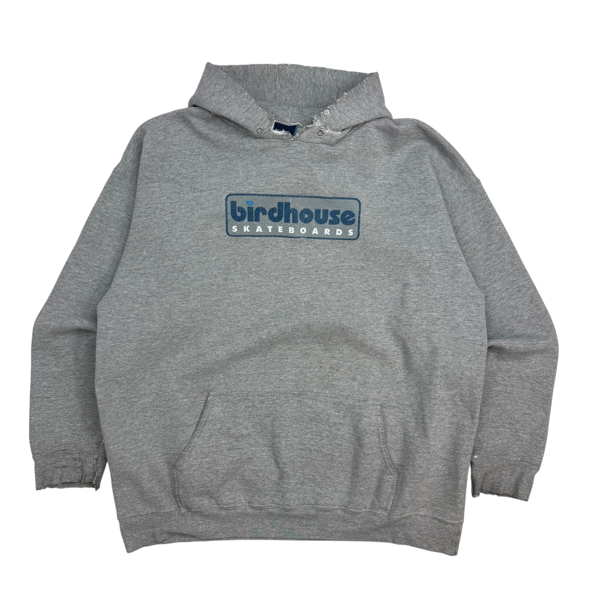 Vintage BirdHouse Skateboards Hoodie Grey