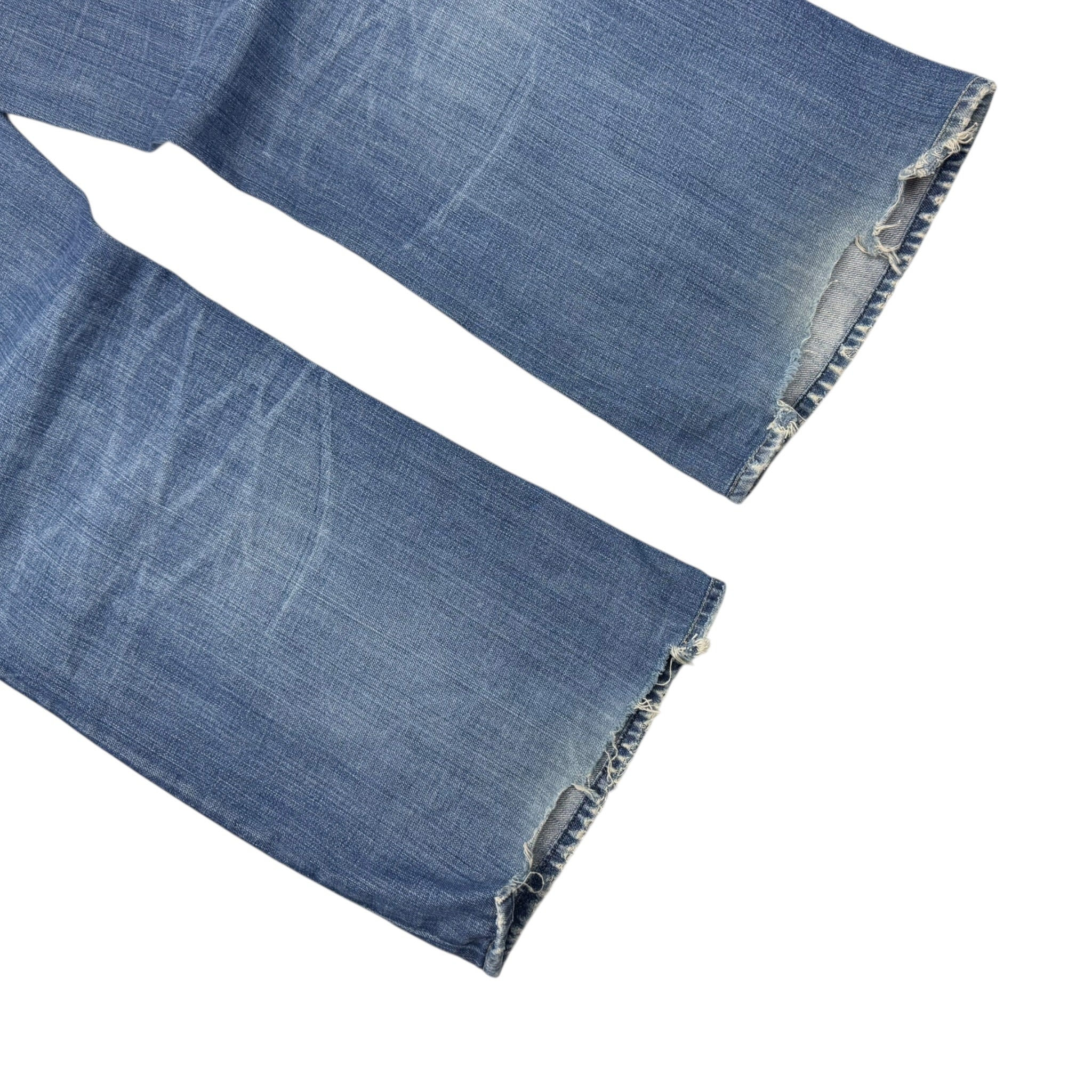 Vintage Y2K True Religion Wide Leg Light Wash Pants