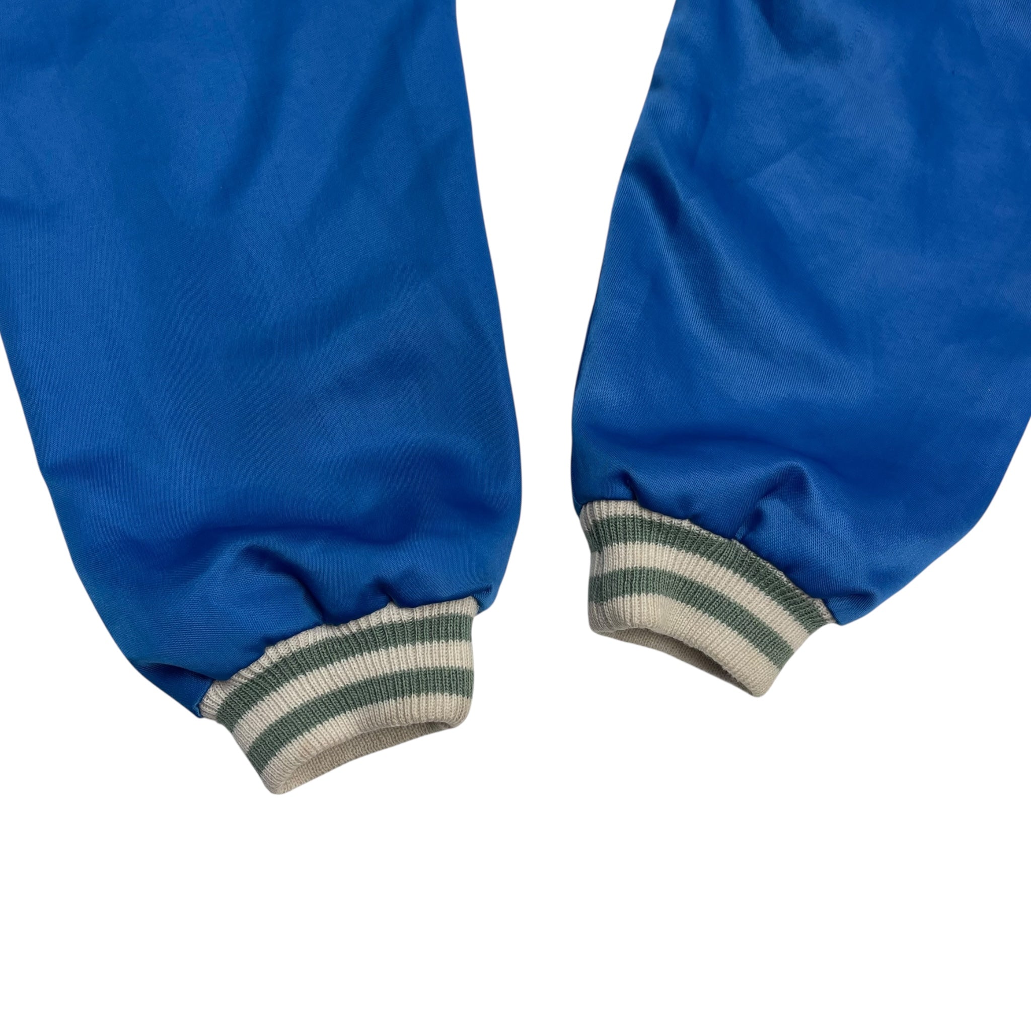 Vintage SSC Swimming Satin Varsity Jacket Blue