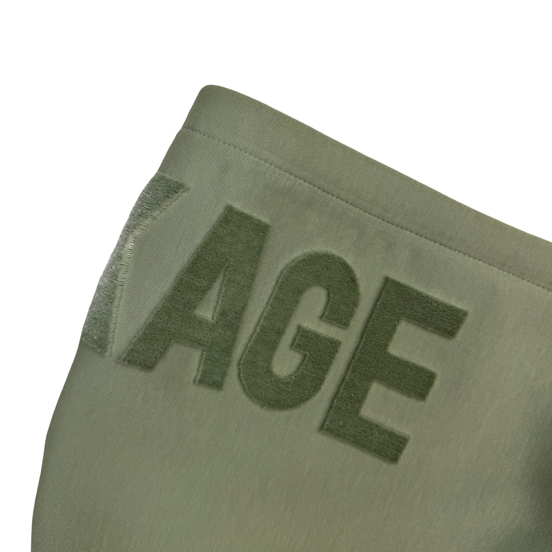 Mackage KRYS-R Velvet Logo Hoodie Green