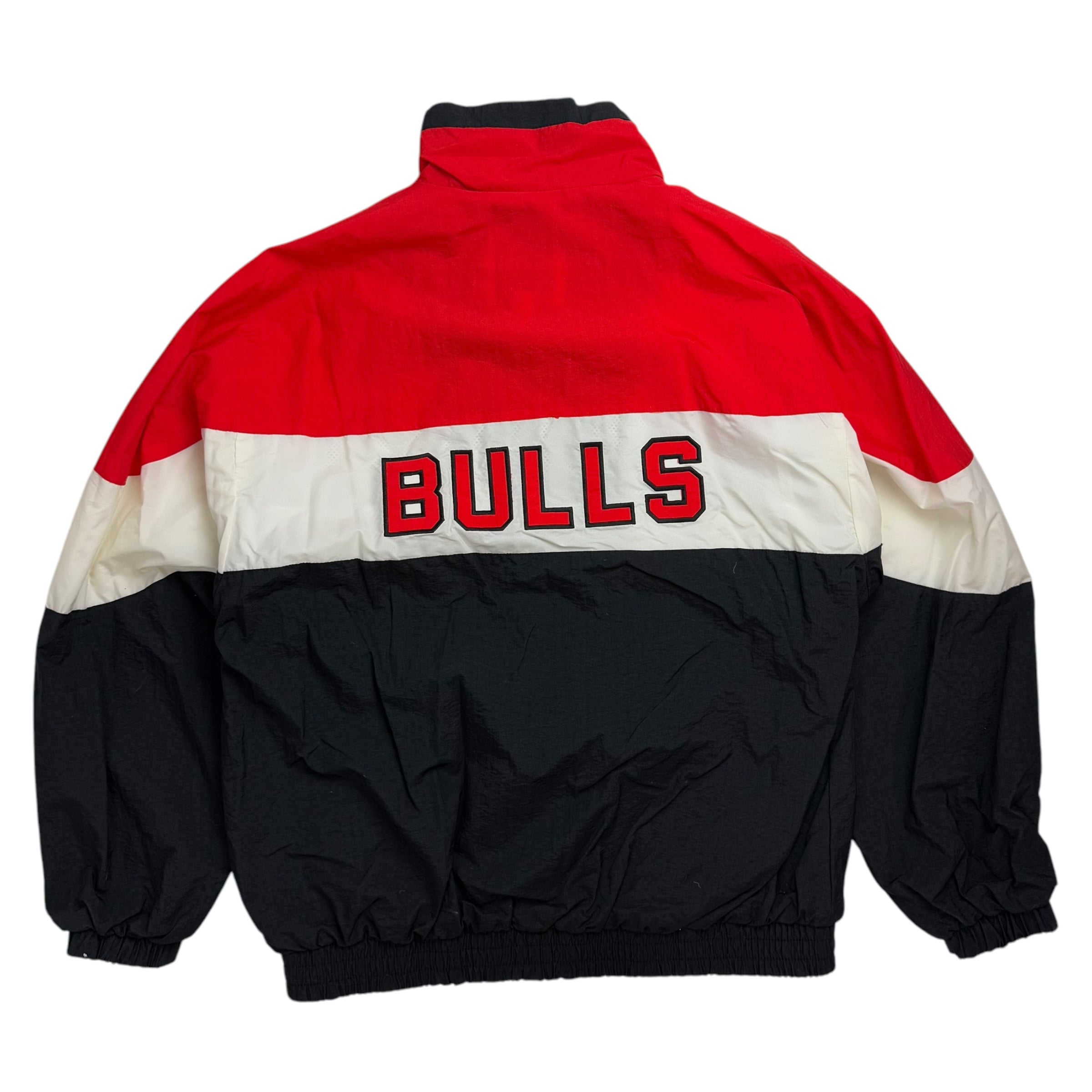 Vintage Chicago Bulls Warmup Jacket Black/Red