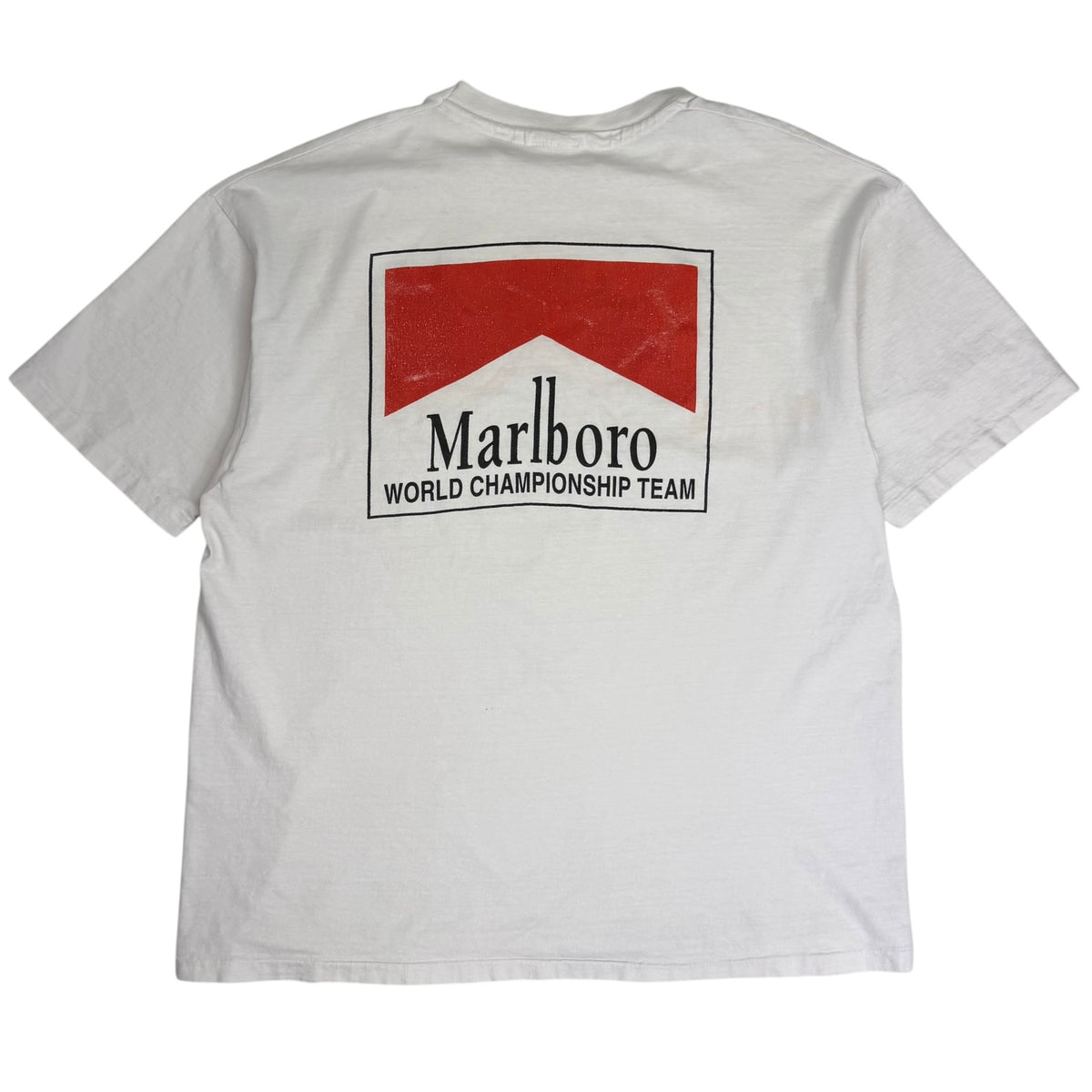 Vintage Marlboro World Championship Formula 1 Racing Sponsor Tee