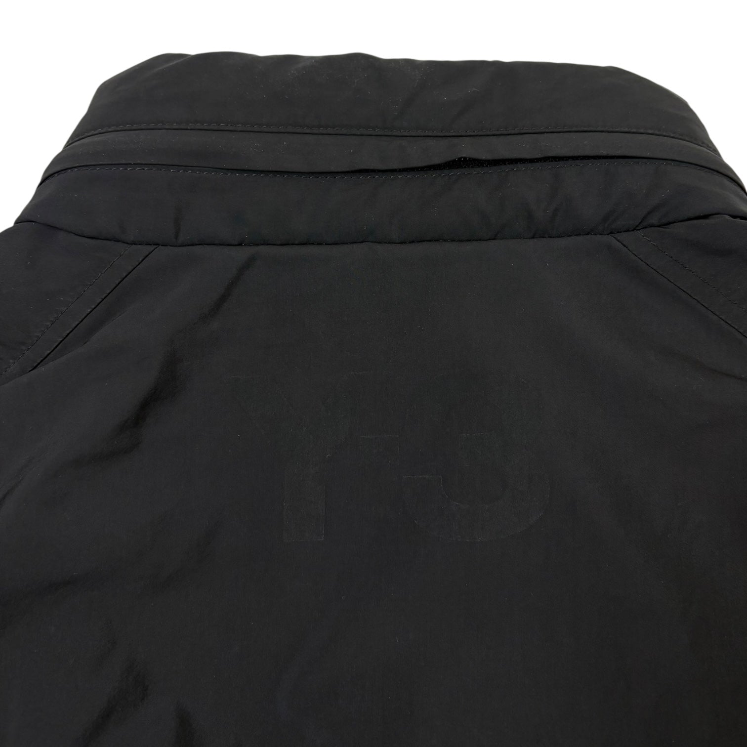 Y-3 Adidas x Yohji Contrast Panel Bomber Jacket Blacl