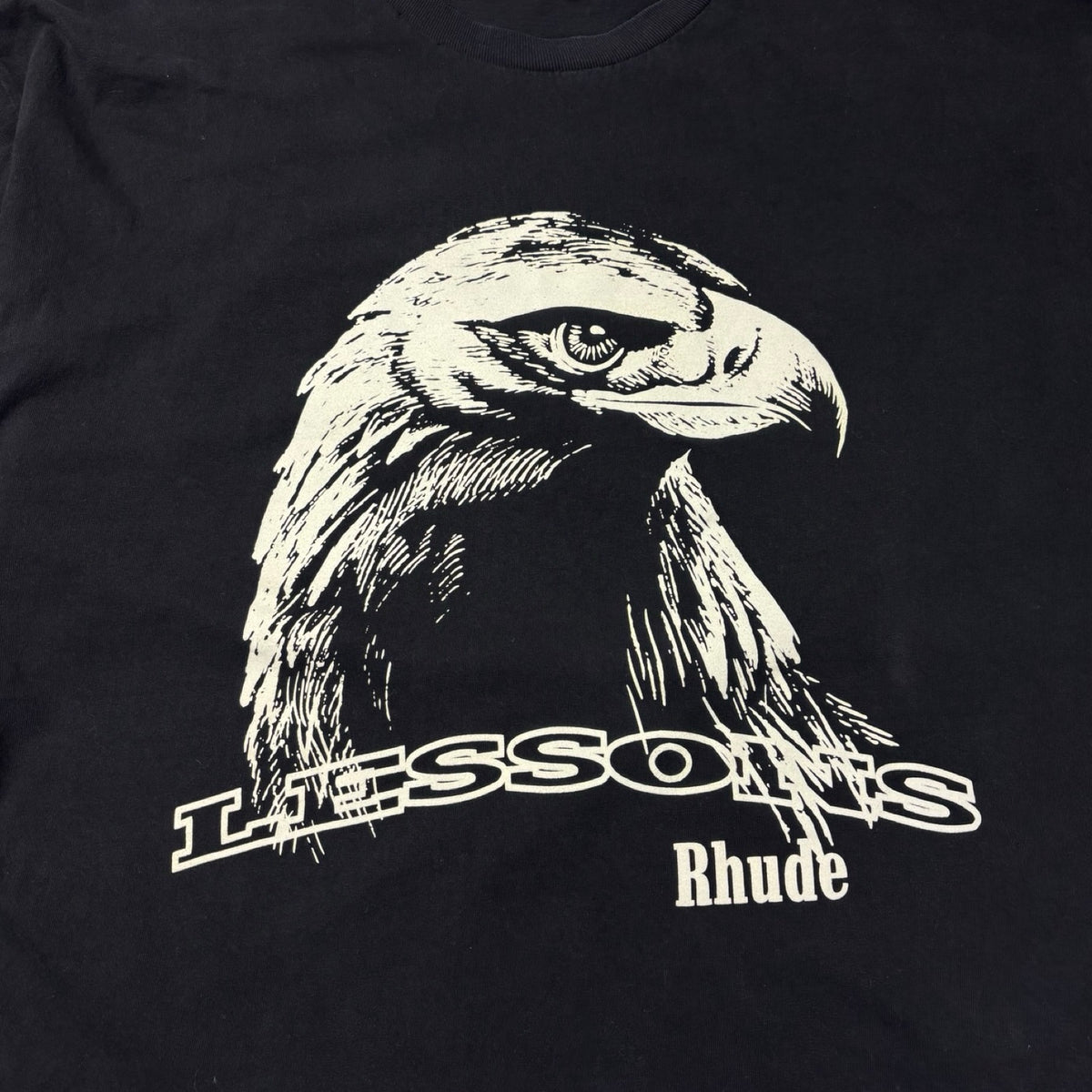 Rhude x Lessons Eagle Tee Black