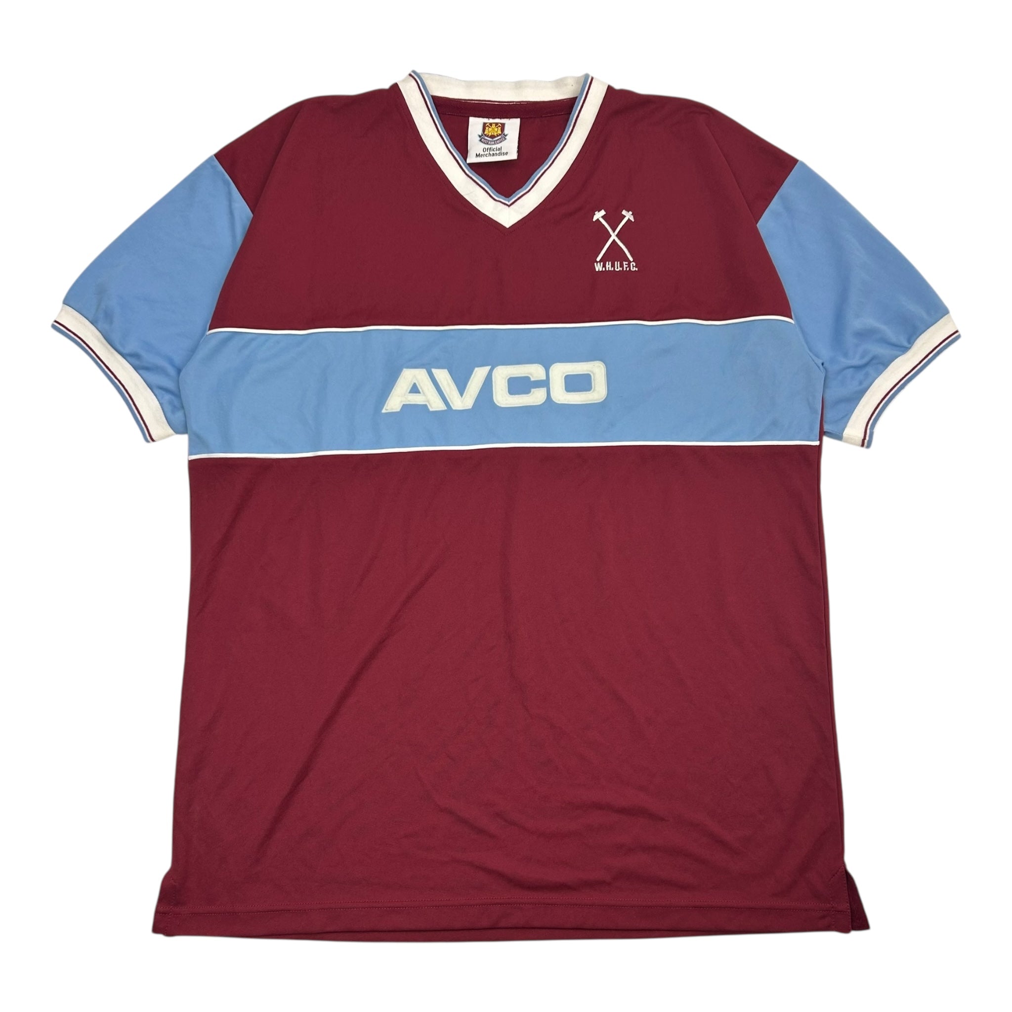 1983 Retro West Ham United Soccer Jersey