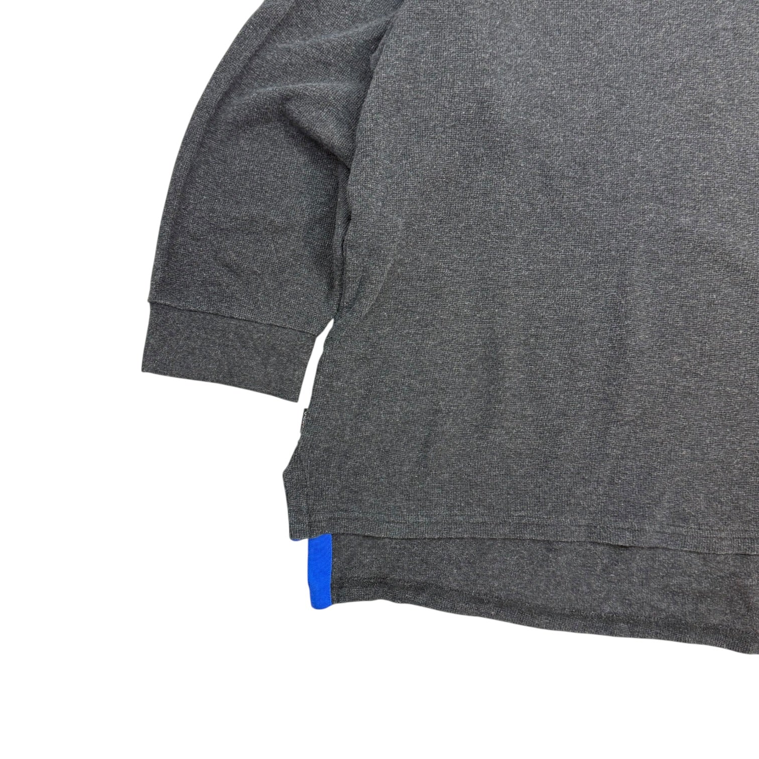 Vintage Polo Sport Ralph Lauren L/S Zip Polo Grey