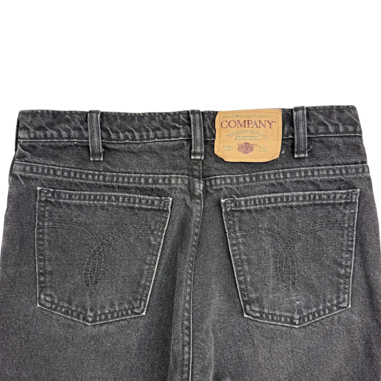 Vintage GWG Denim Pants Black