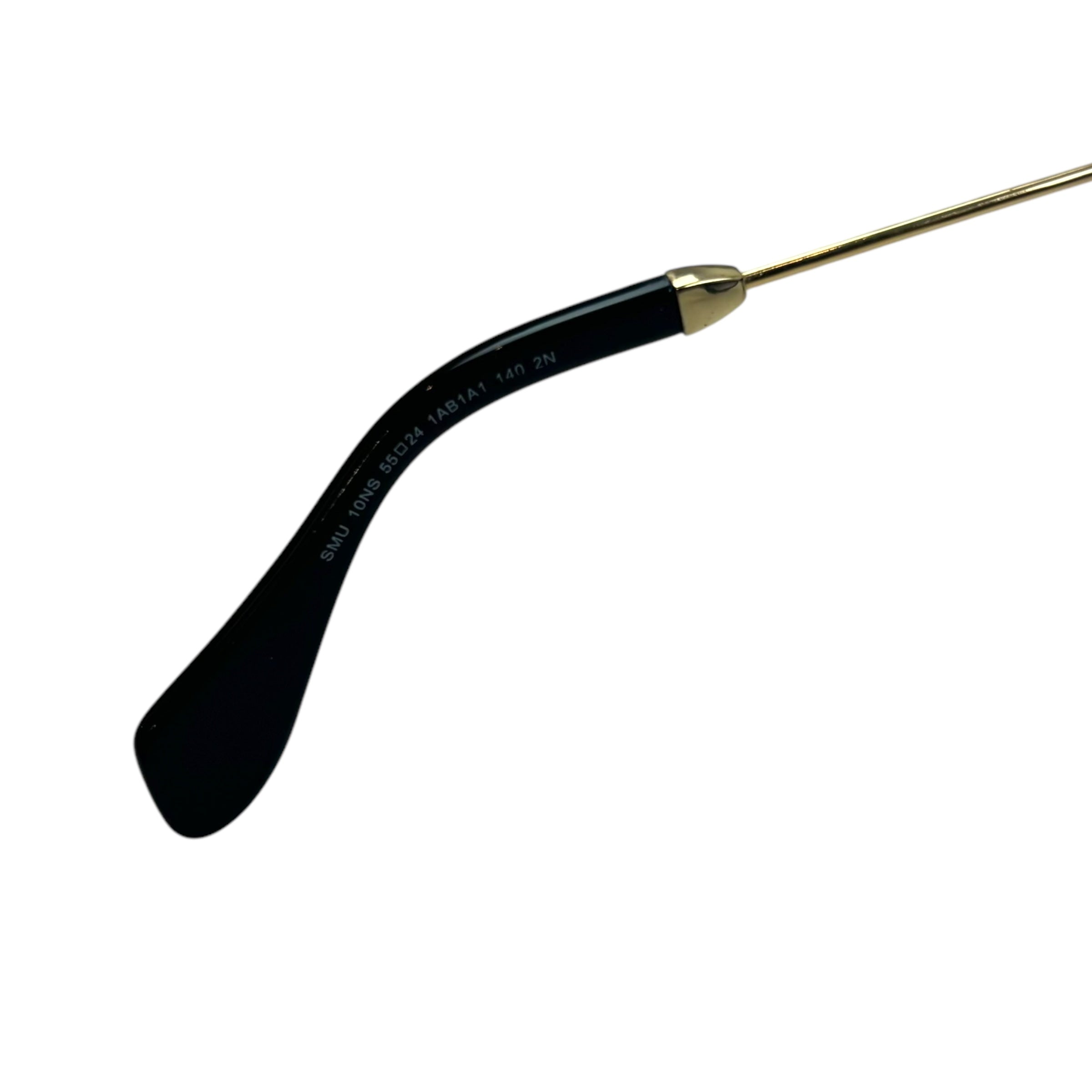 Miu Miu Cat Eye Gradient Lens Sunglasses Black/Gold