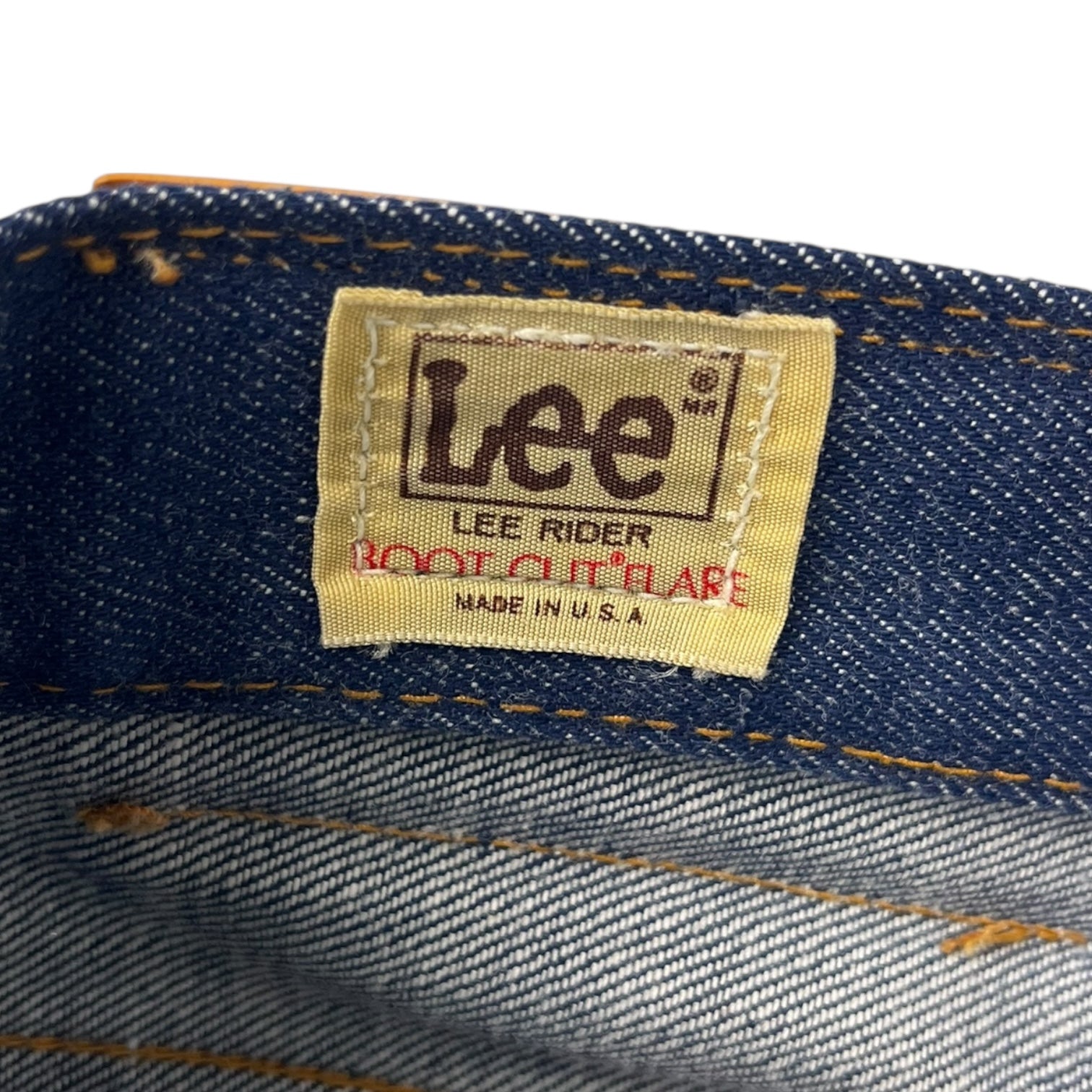 Vintage Lee Boot Cut Flare Denim Bottoms