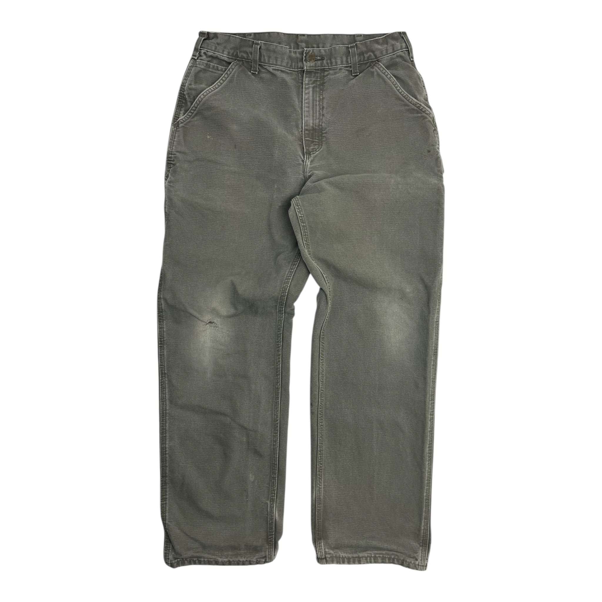 Vintage Carhartt Carpenter Pants Faded Moss