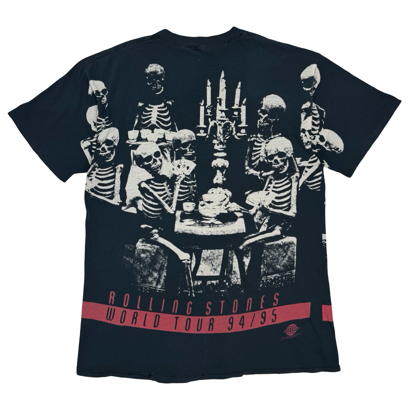 1994 Rolling Stones Voodoo Lounge Tee Black