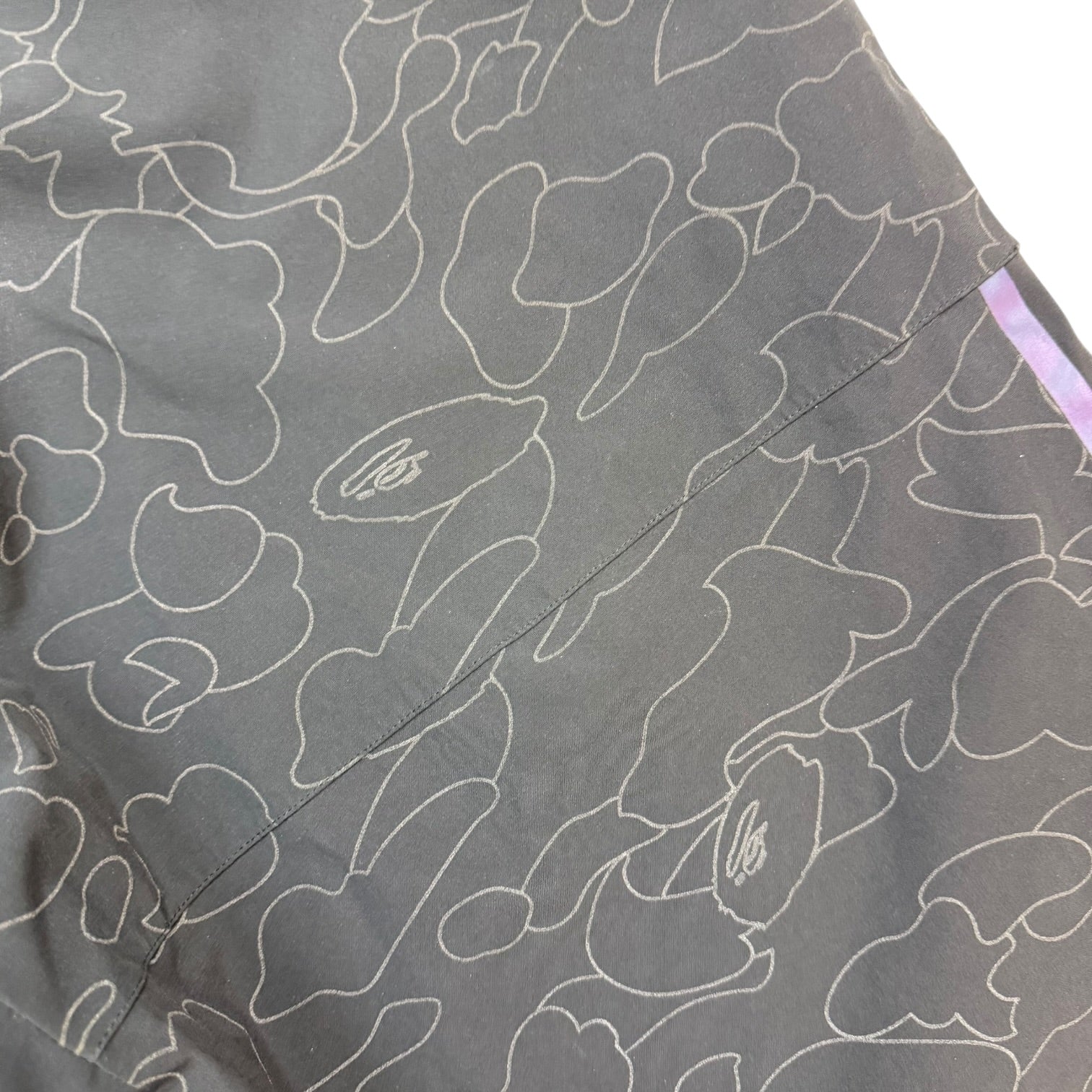 BAPE X Adidas Slopetrotter Pants Black/Iridescent