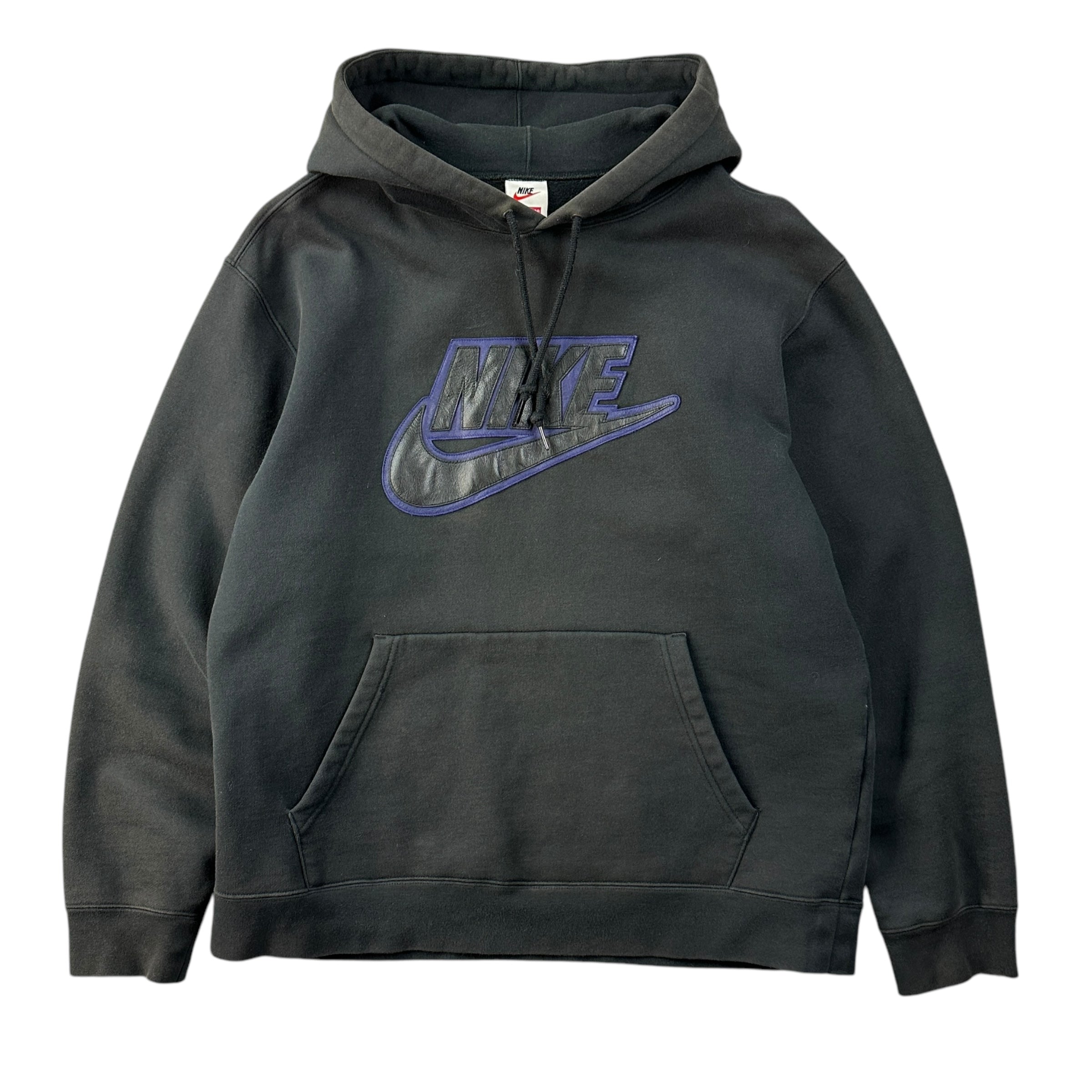 Supreme x Nike Logo Hoodie Black